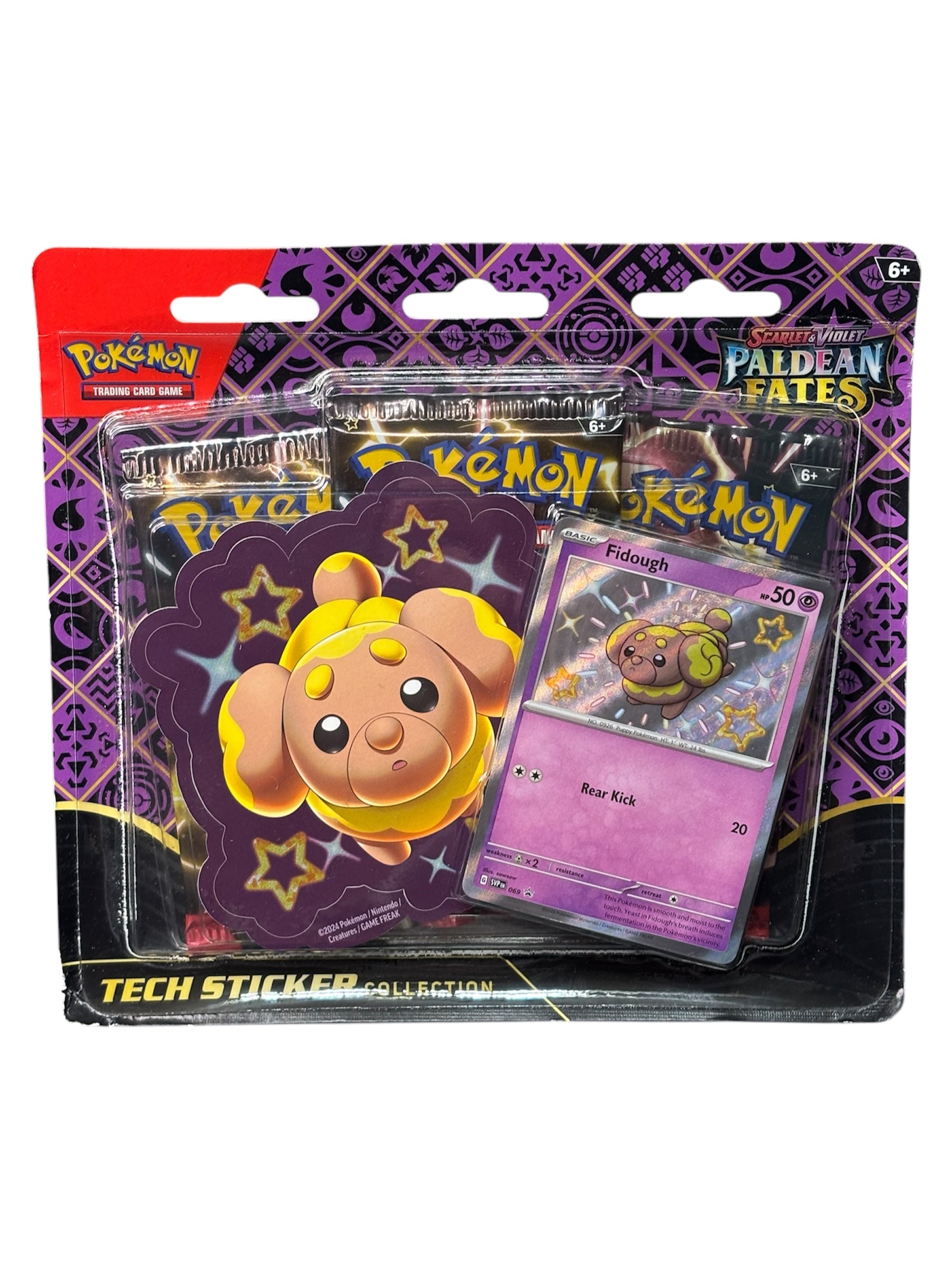 Pokemon Paldean Fates Tech Sticker Collection