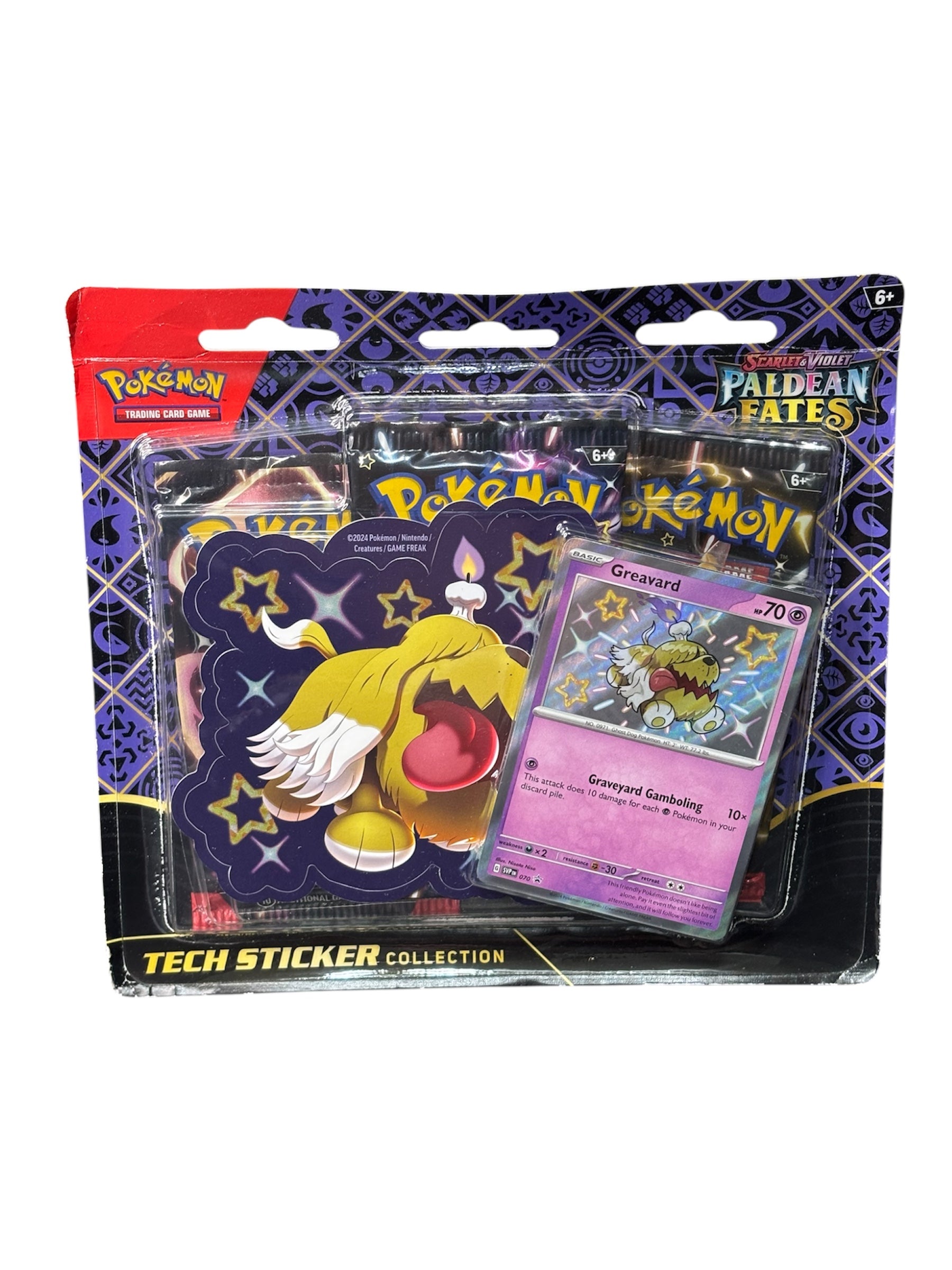 Pokemon Paldean Fates Tech Sticker Collection