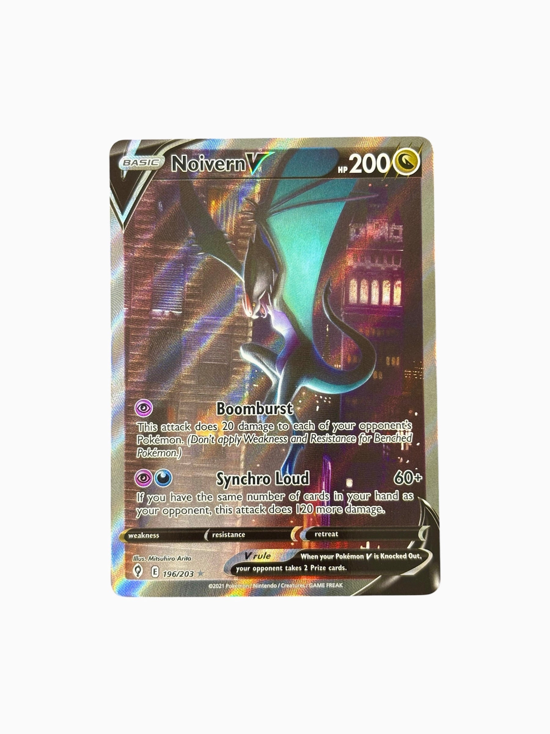 Noivern V (Alternate Full Art): Evolving Skies NM/M