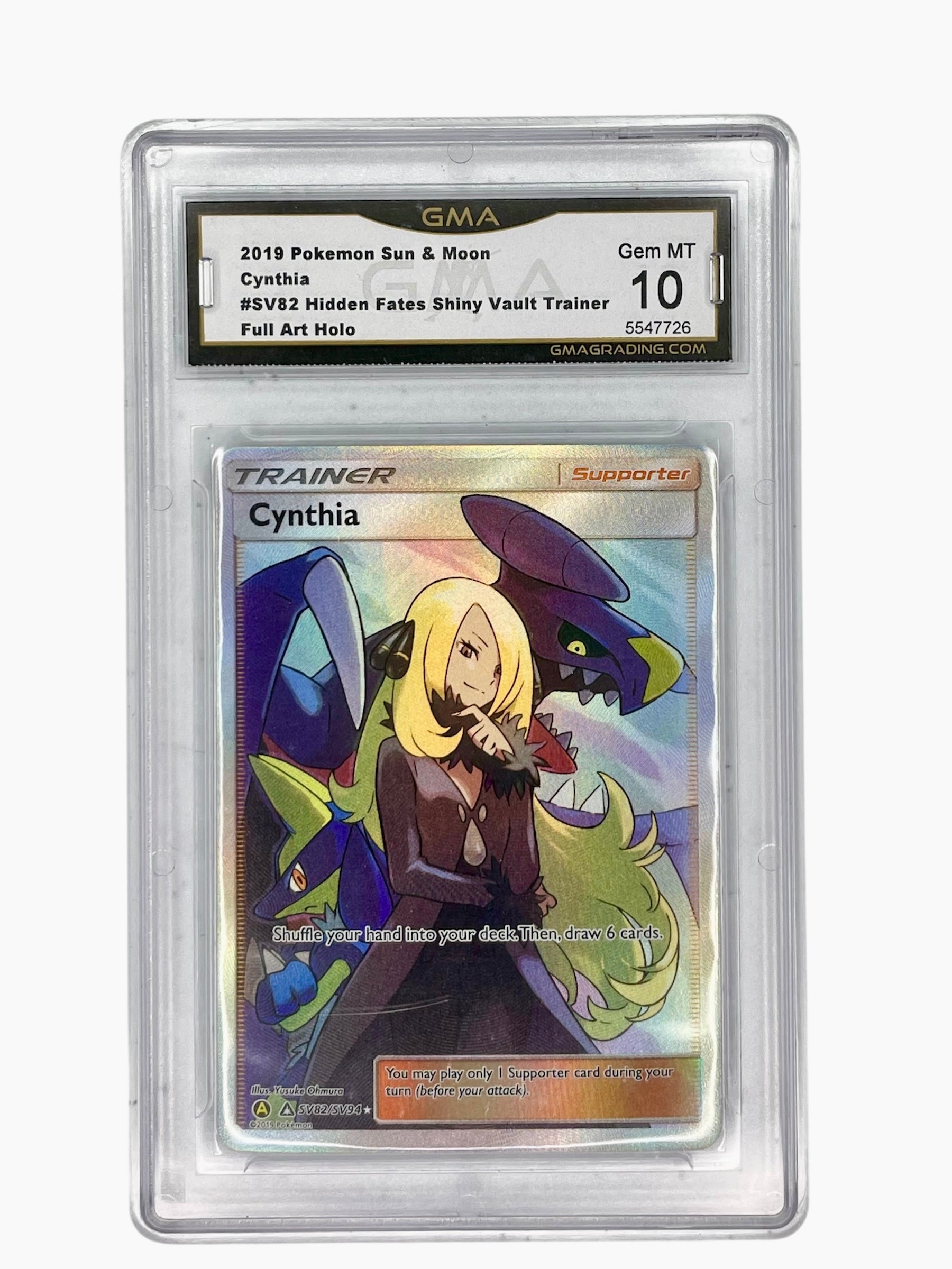 Pokemon Cynthia - Hidden Fates: Shiny Vault GMA 10