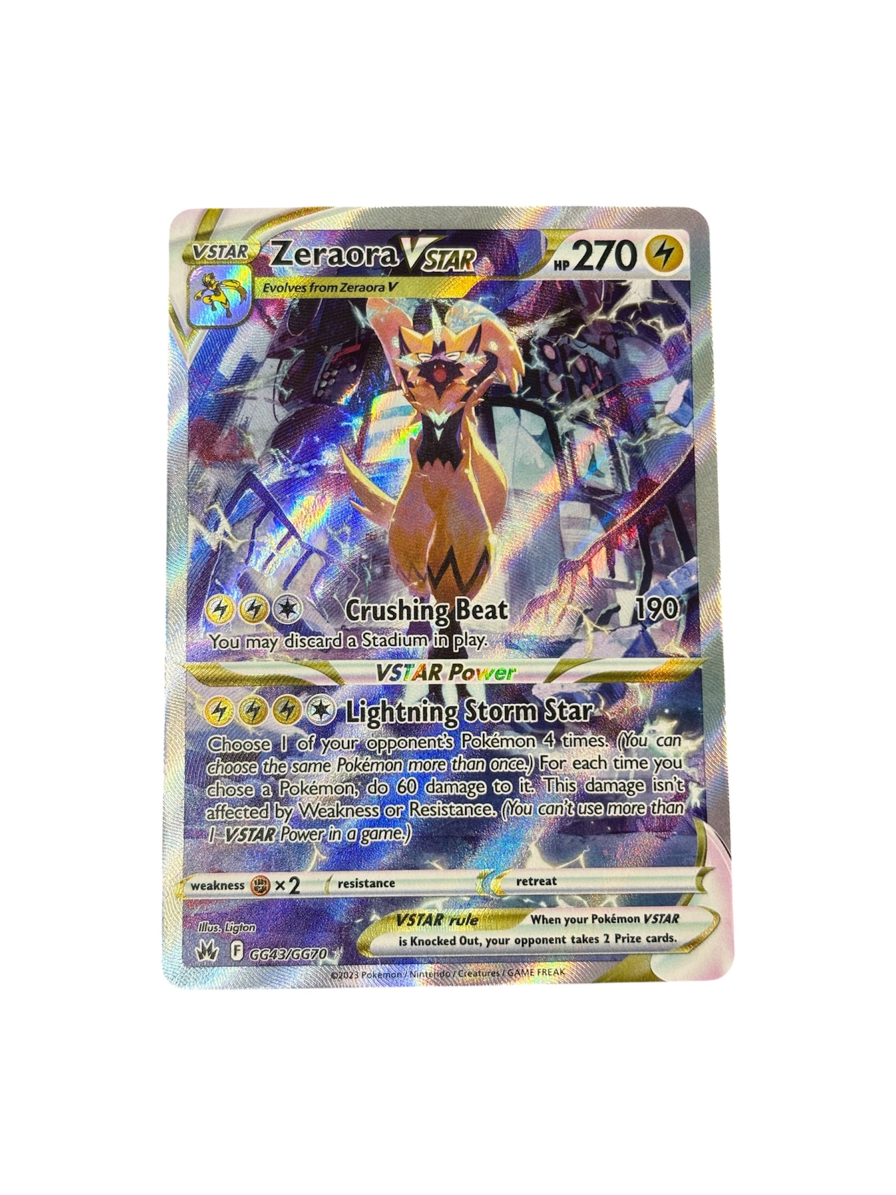 Zeraora VSTAR GG43/GG70 Crown Zenith NM/M (1)