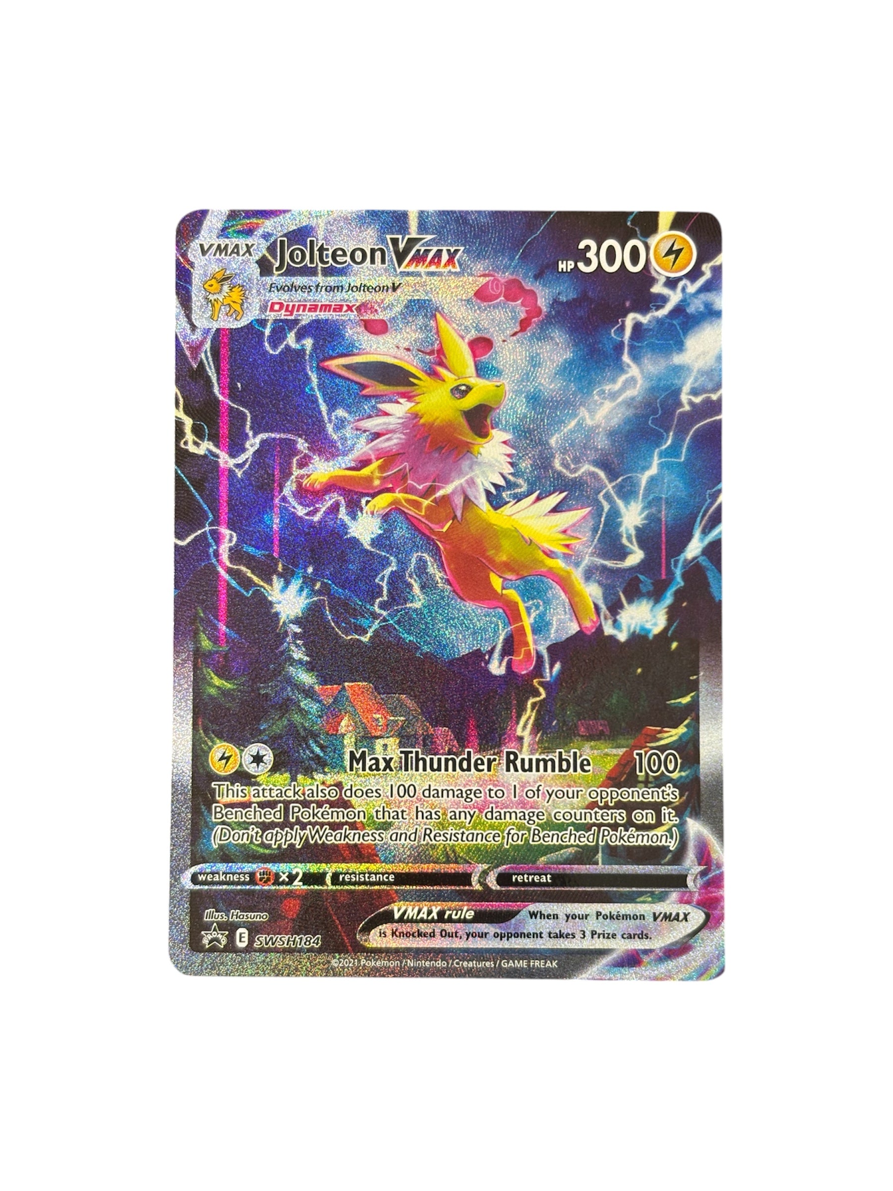 Jolteon VMAX - SWSH184: Sword & Shield Promo Card NM/M