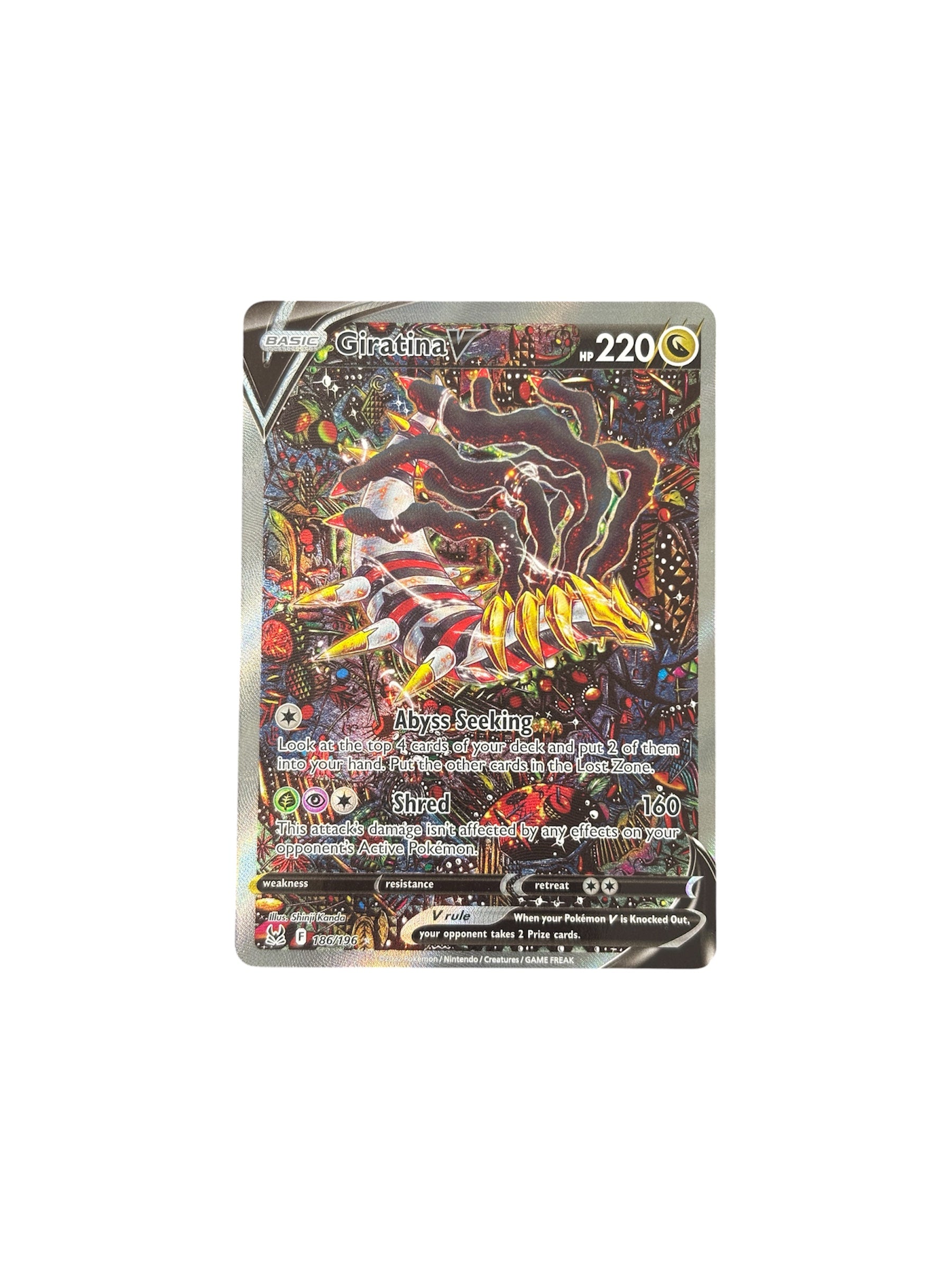 Giratina V (Alternate Full Art): Lost Origin NM/M