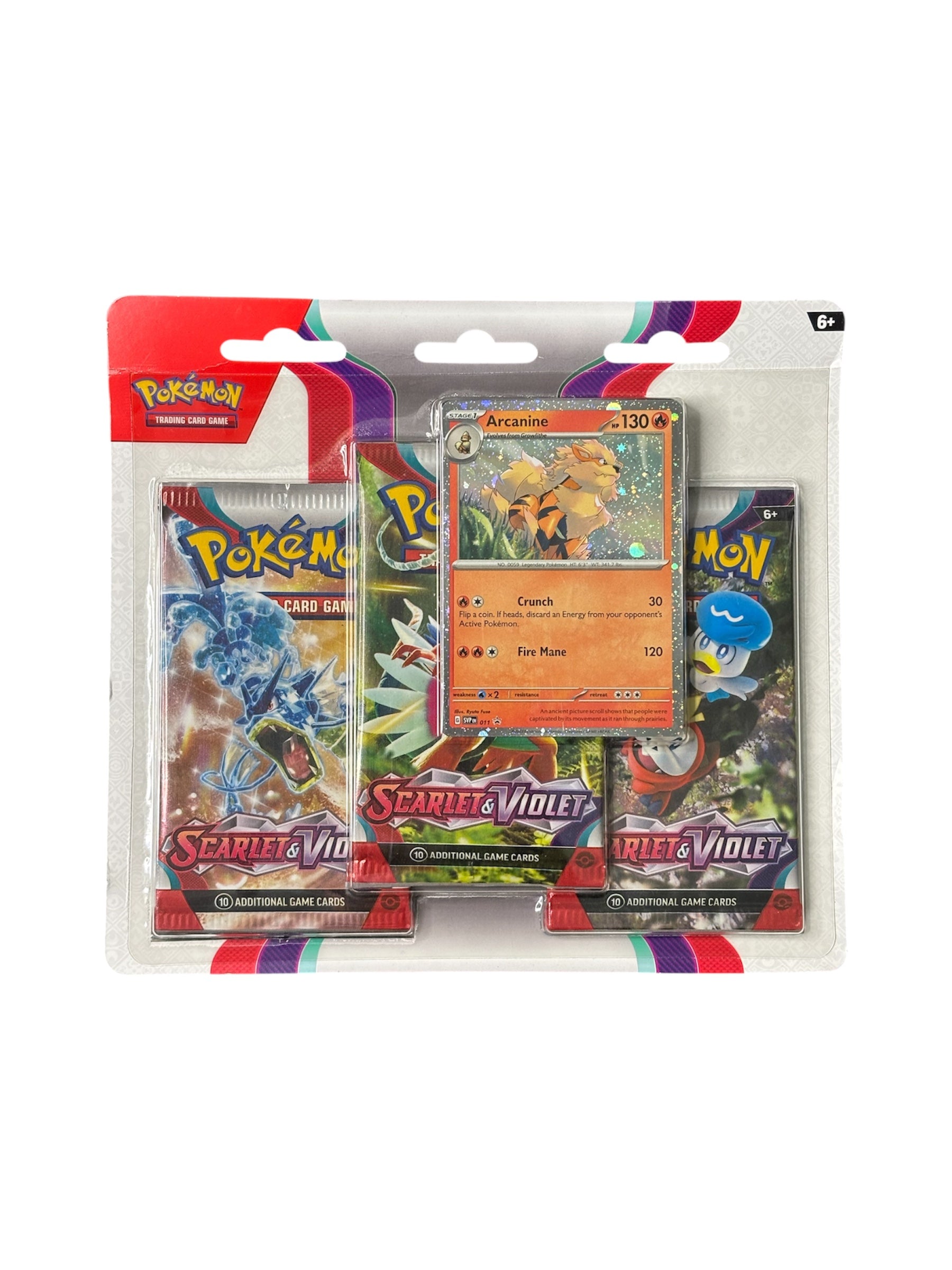 Scarlet & Violet 3 Pack Blister