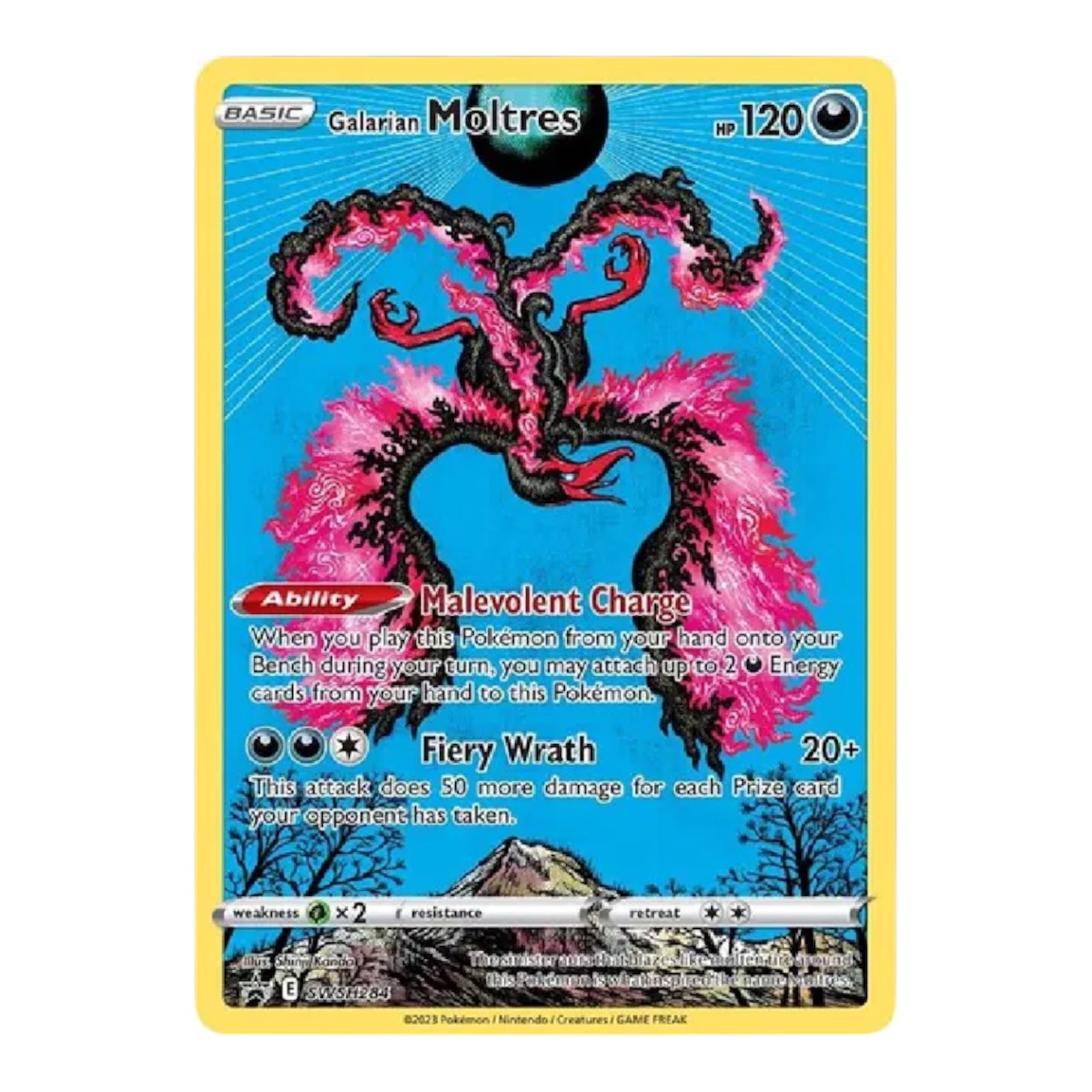 Galarian Moltres SWSH284 Promo