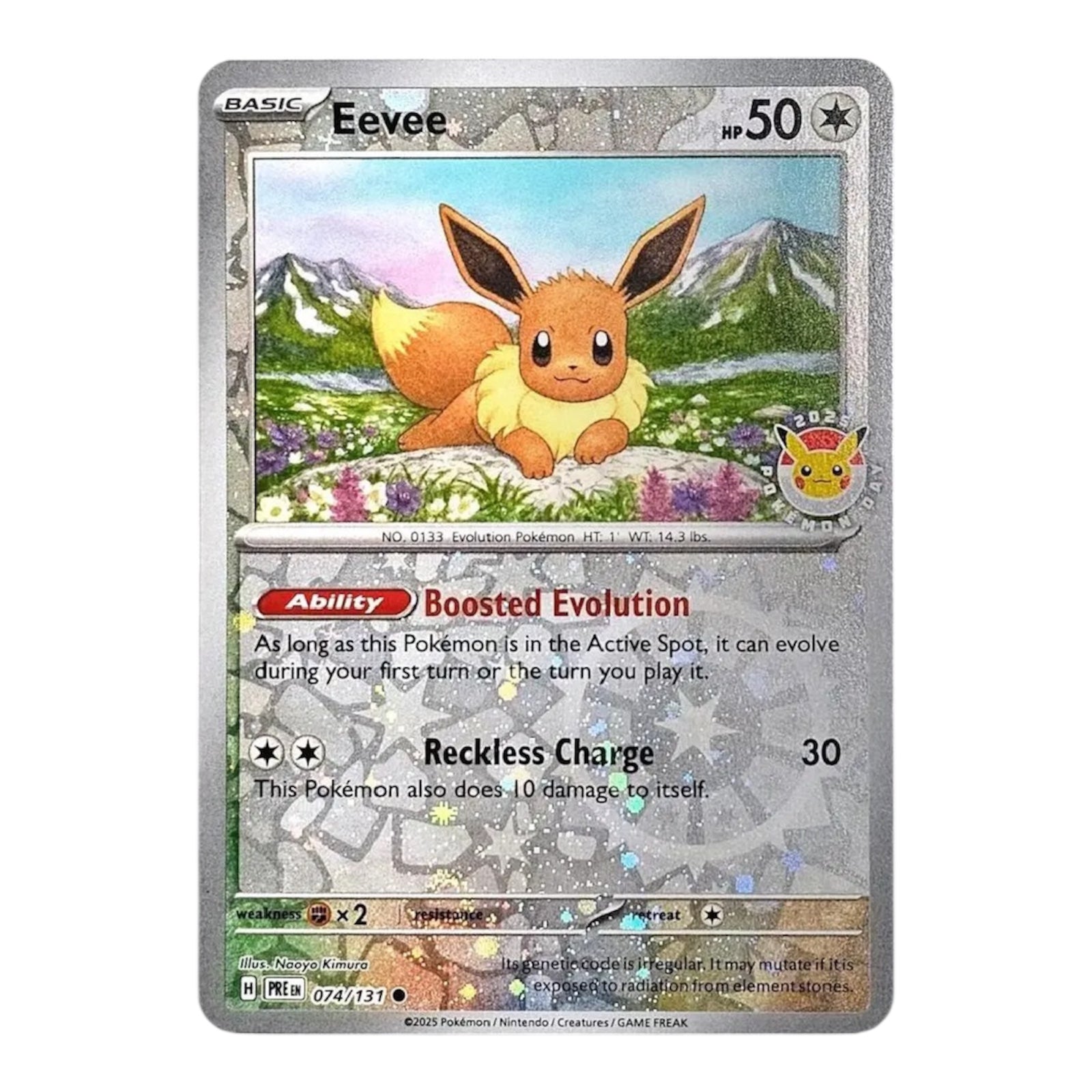 Eevee 074/131 Pokemon Day Promo
