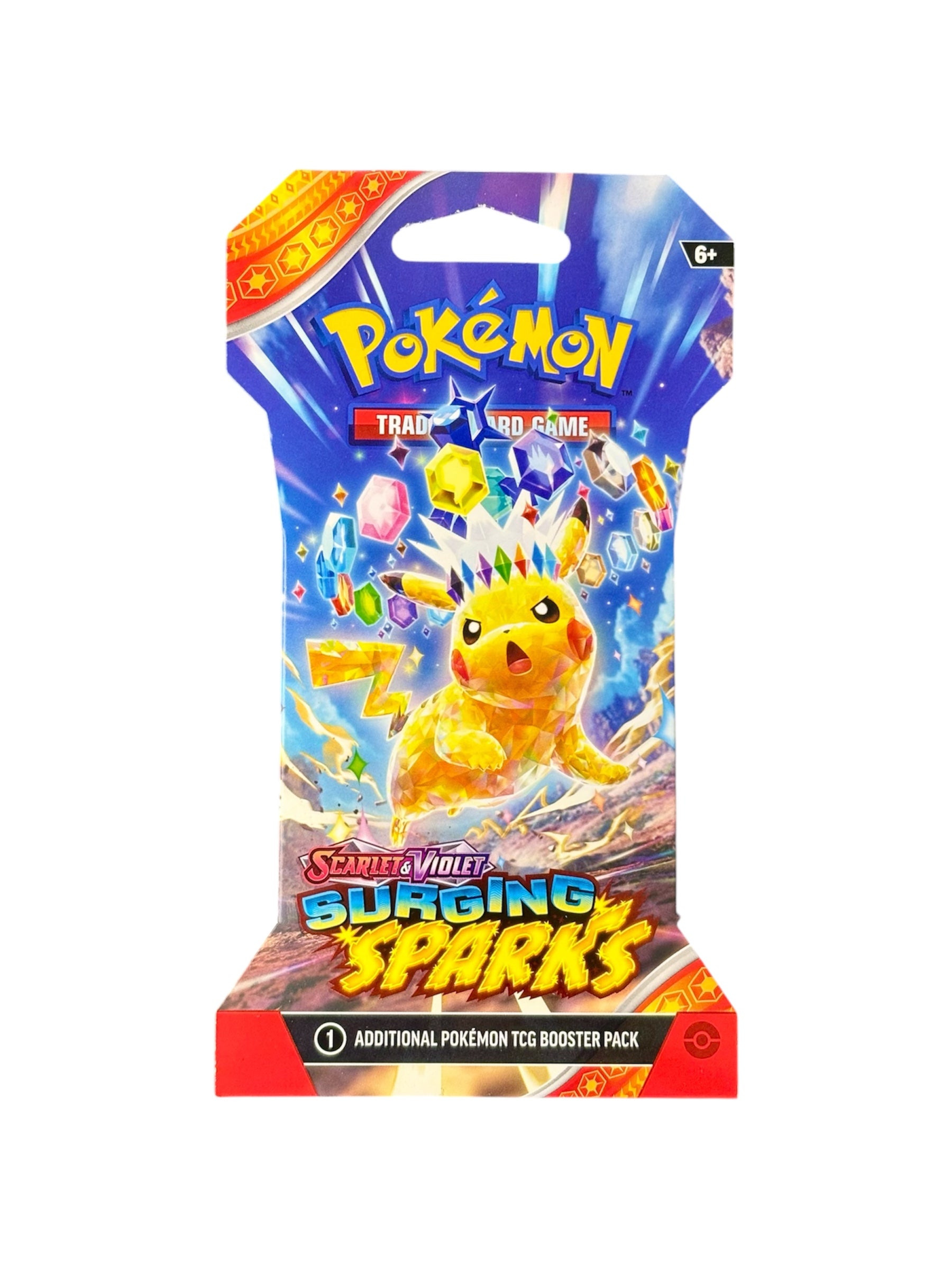 Pokemon Surging Sparks Sleeved Booster Pack (Styles May Vary)