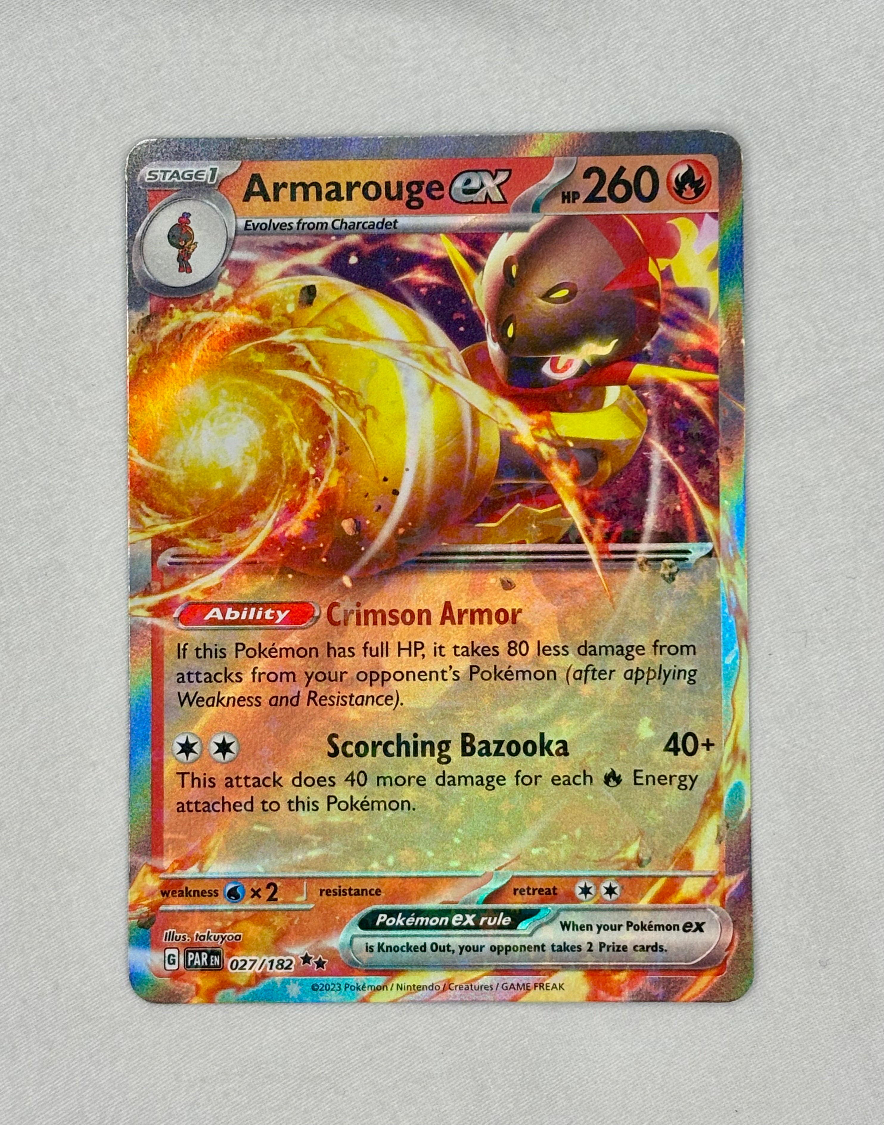 Pokemon Armarouge ex