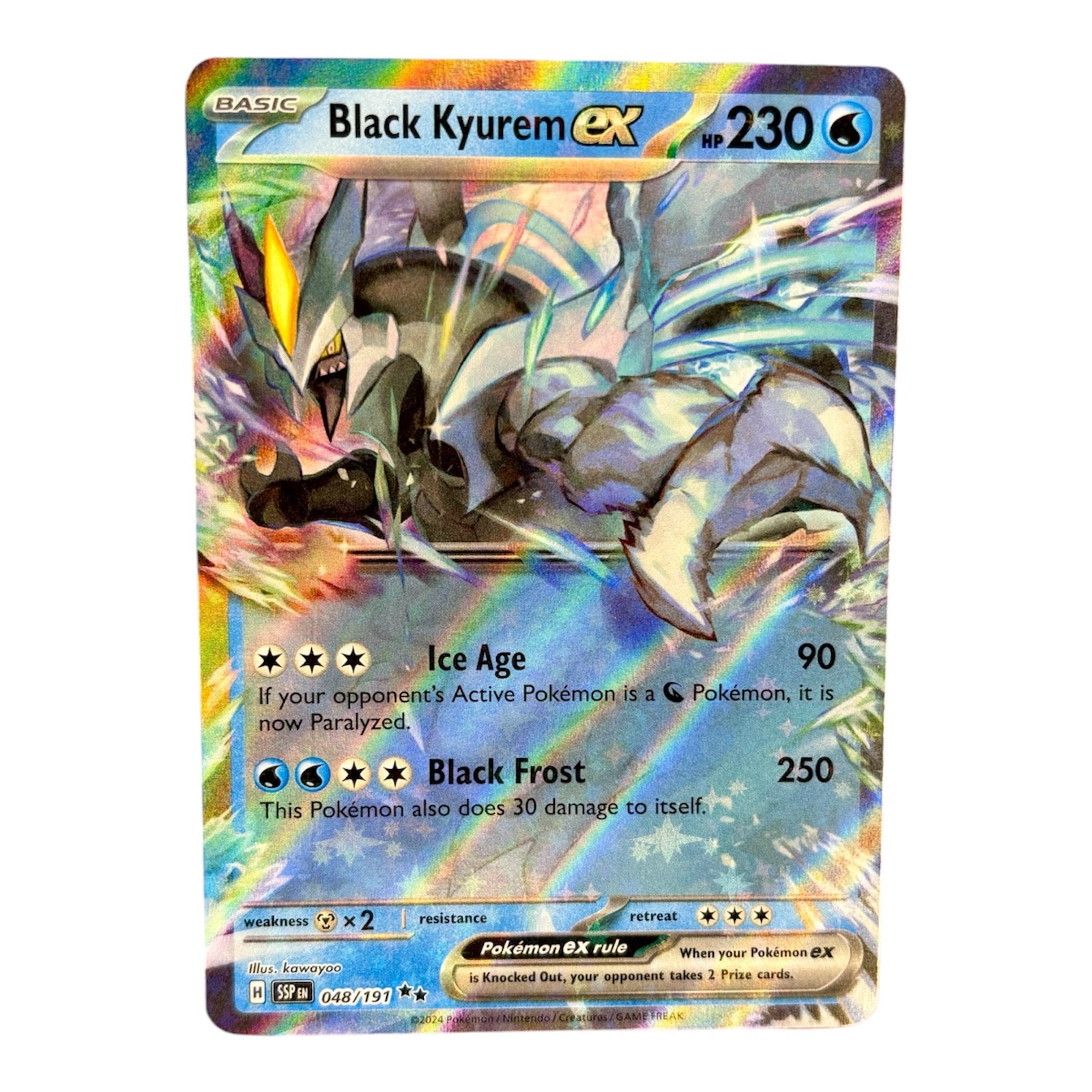 Pokemon Black Kyurem ex - 048/191: Surging Sparks (NM/M)