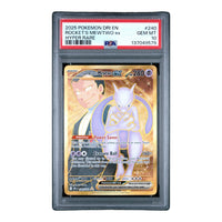 Team Rocket's Mewtwo Ex PSA 10