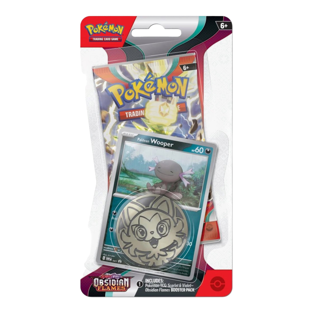 Obsidian Flames Single Pack Blister [Paldean Wooper]