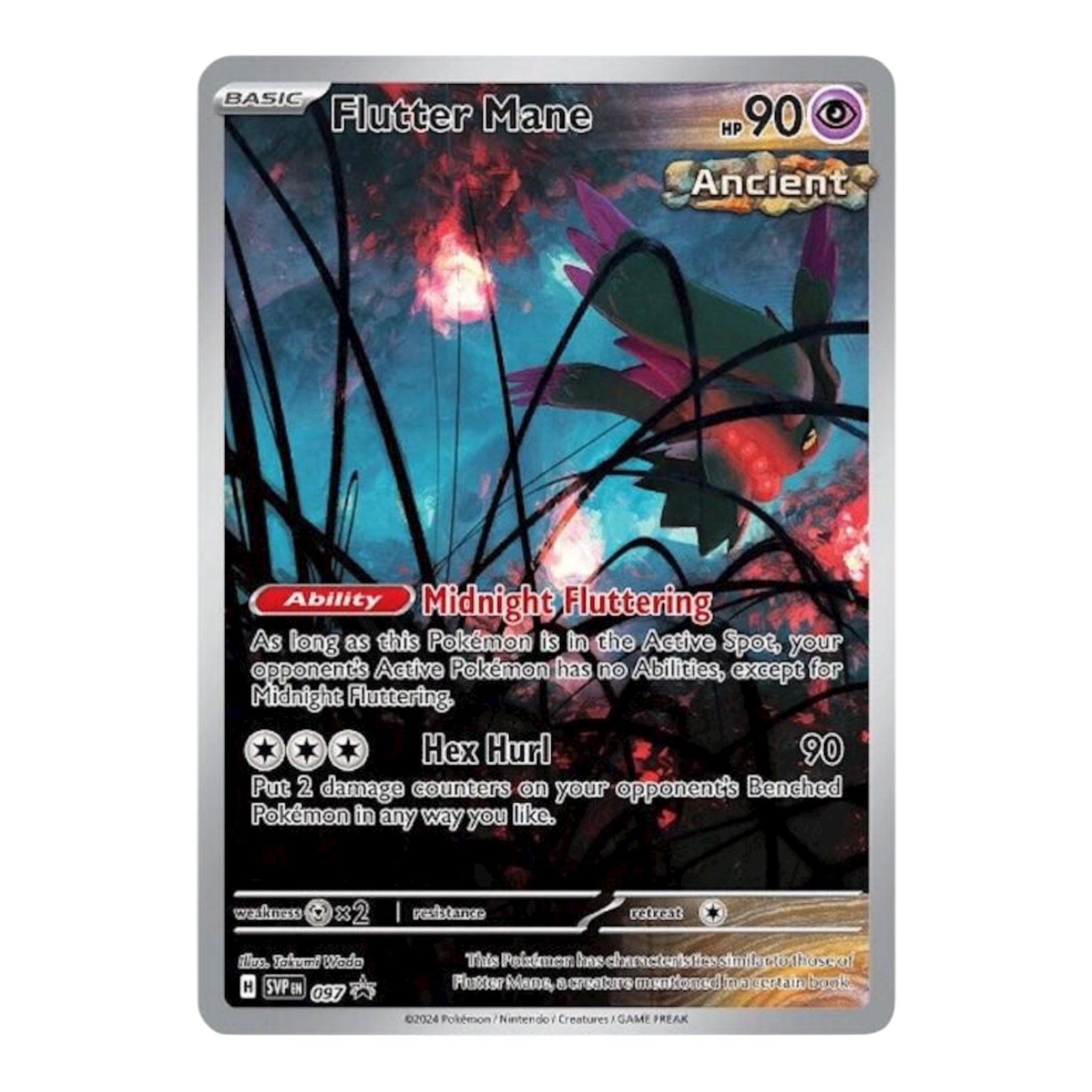 Flutter Mane 097 Black Star Promo