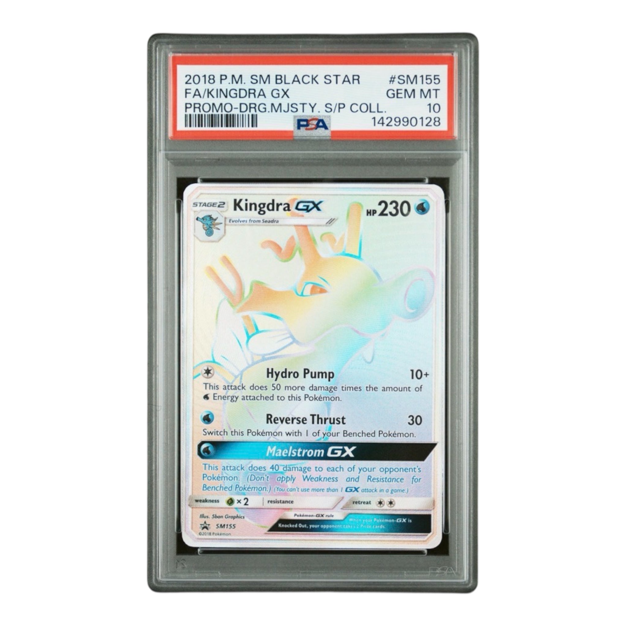 Kingdra GX Dragon Majesty PSA 10