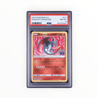Pokemon Radiant Charizard #011 2022 Pokemon GO PSA 8 Graded Card