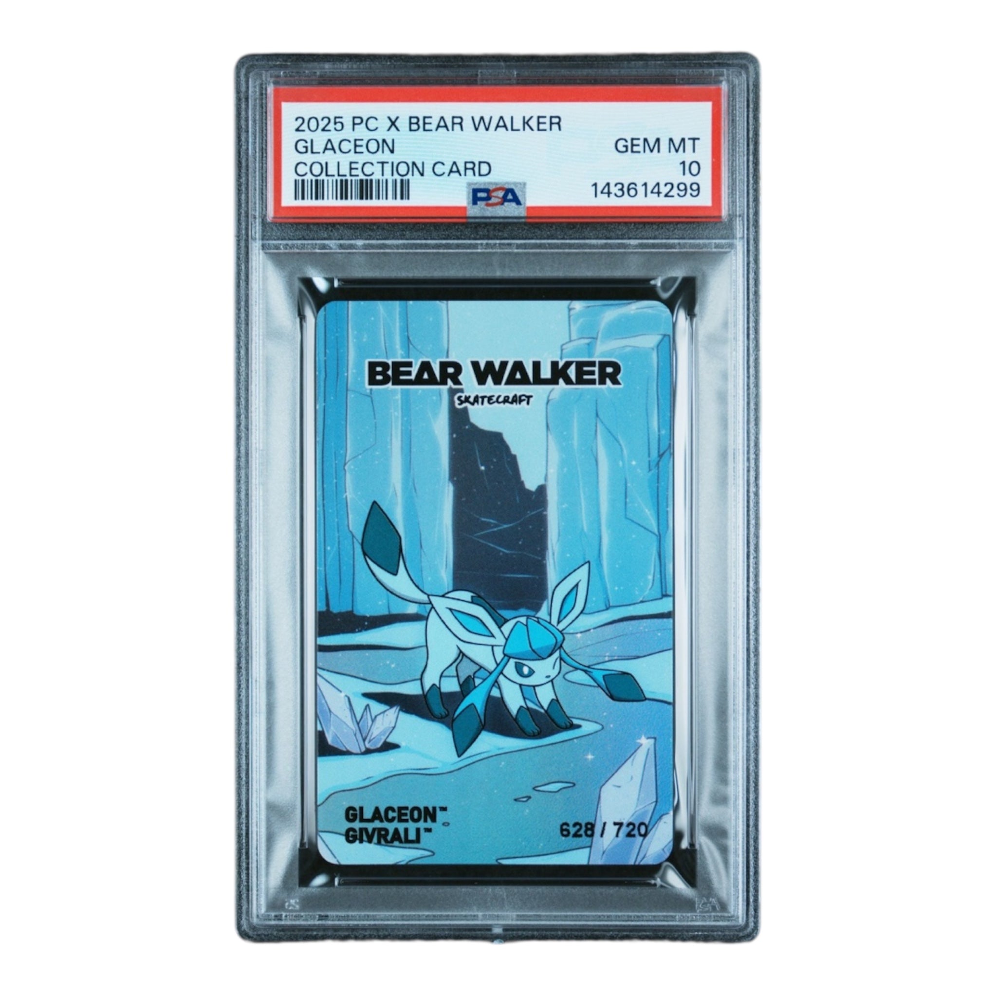 Glaceon Bear Walker Collection PSA 10 POP 63