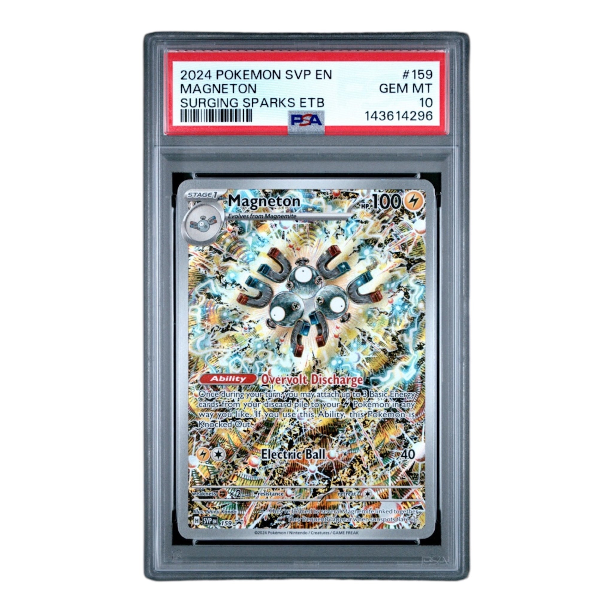 Magneton Black Star Promo 159 PSA 10
