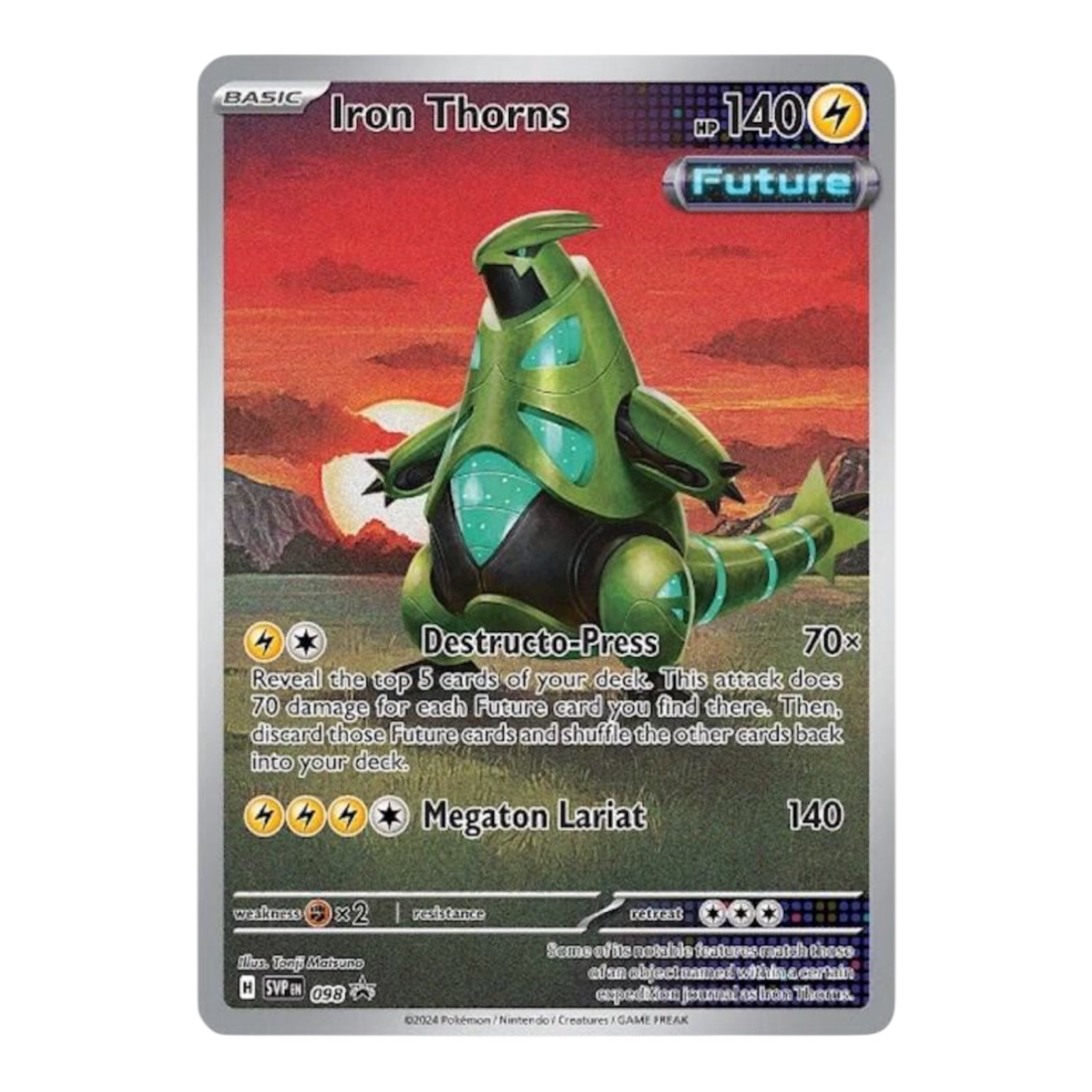 Iron Thorns 098 Black Star Promo