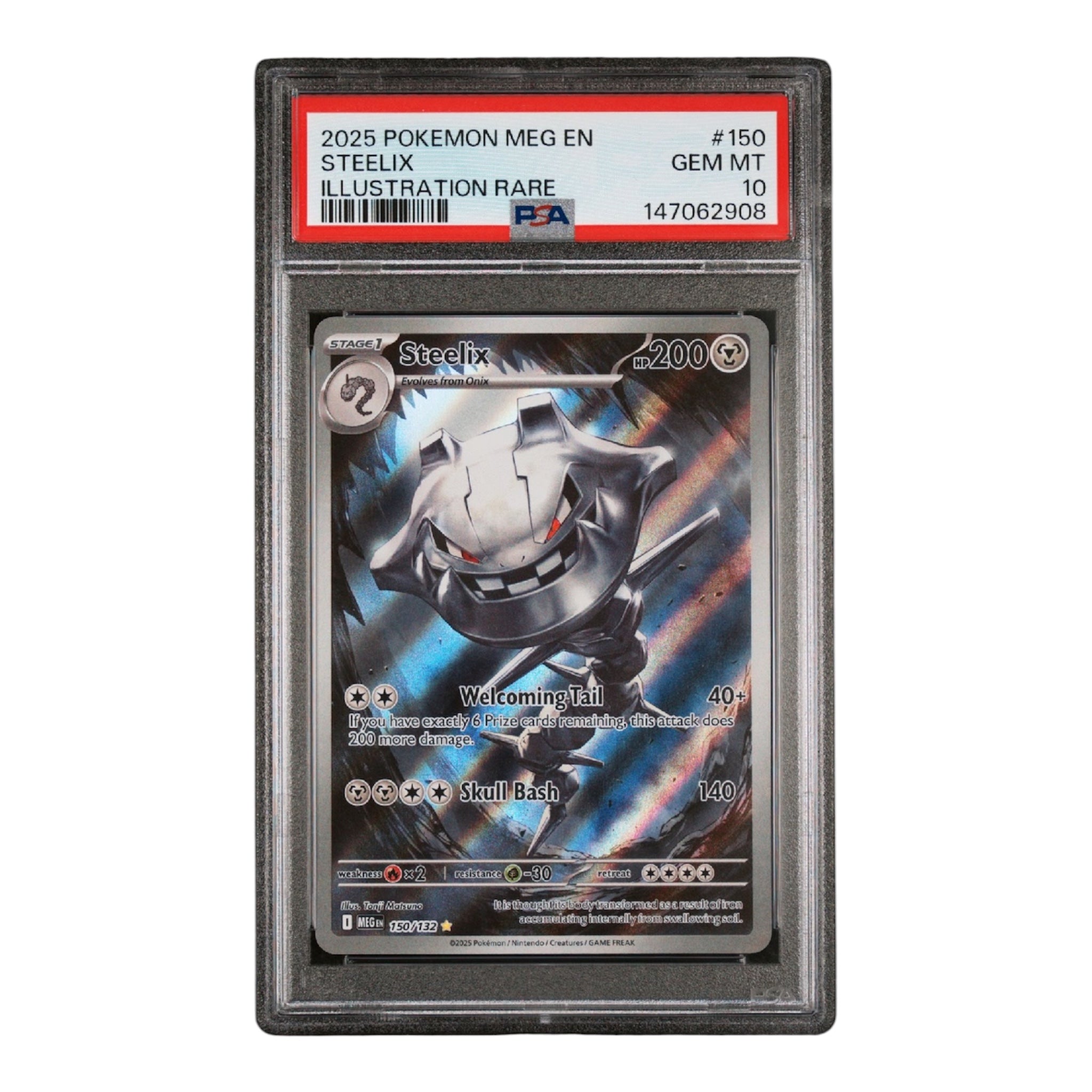 Steelix Mega Evolution PSA 10