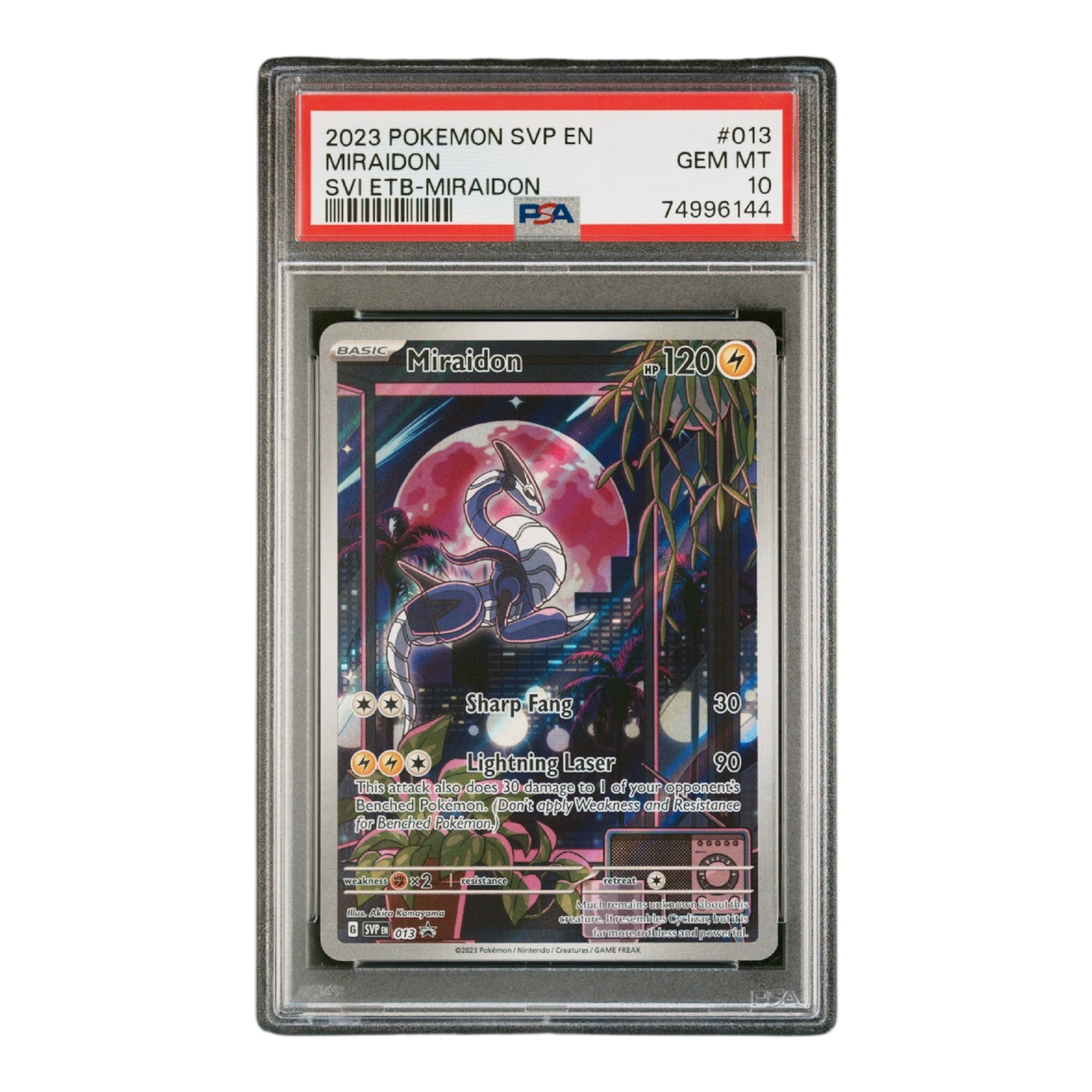 Miraidon Black Star Promo 013 PSA 10
