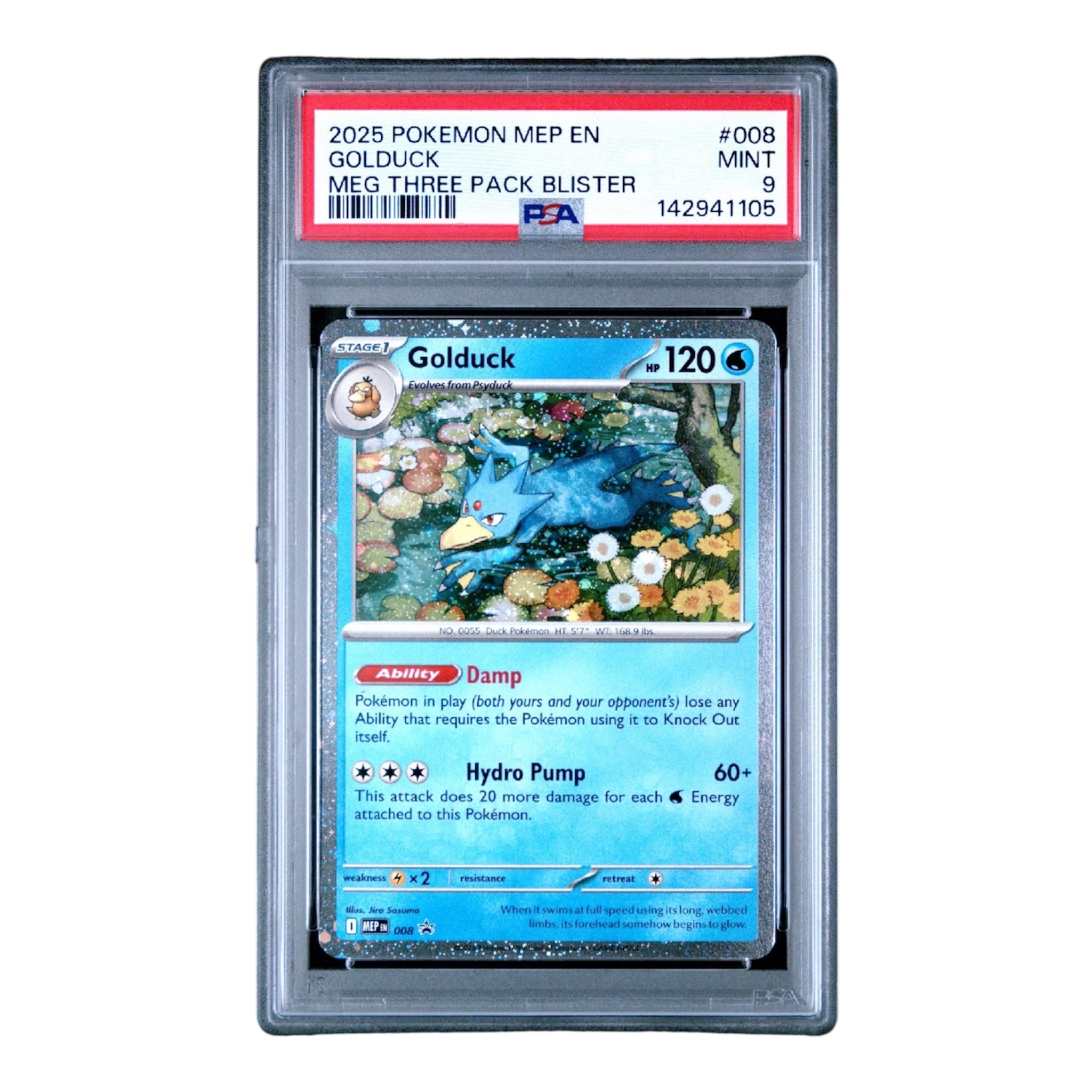 Golduck Black Star Promo 008 PSA 9