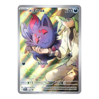N's Zorua 189 Black Star Promo