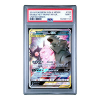 Mega Sableye & Tyranitar GX Unified Minds PSA 9