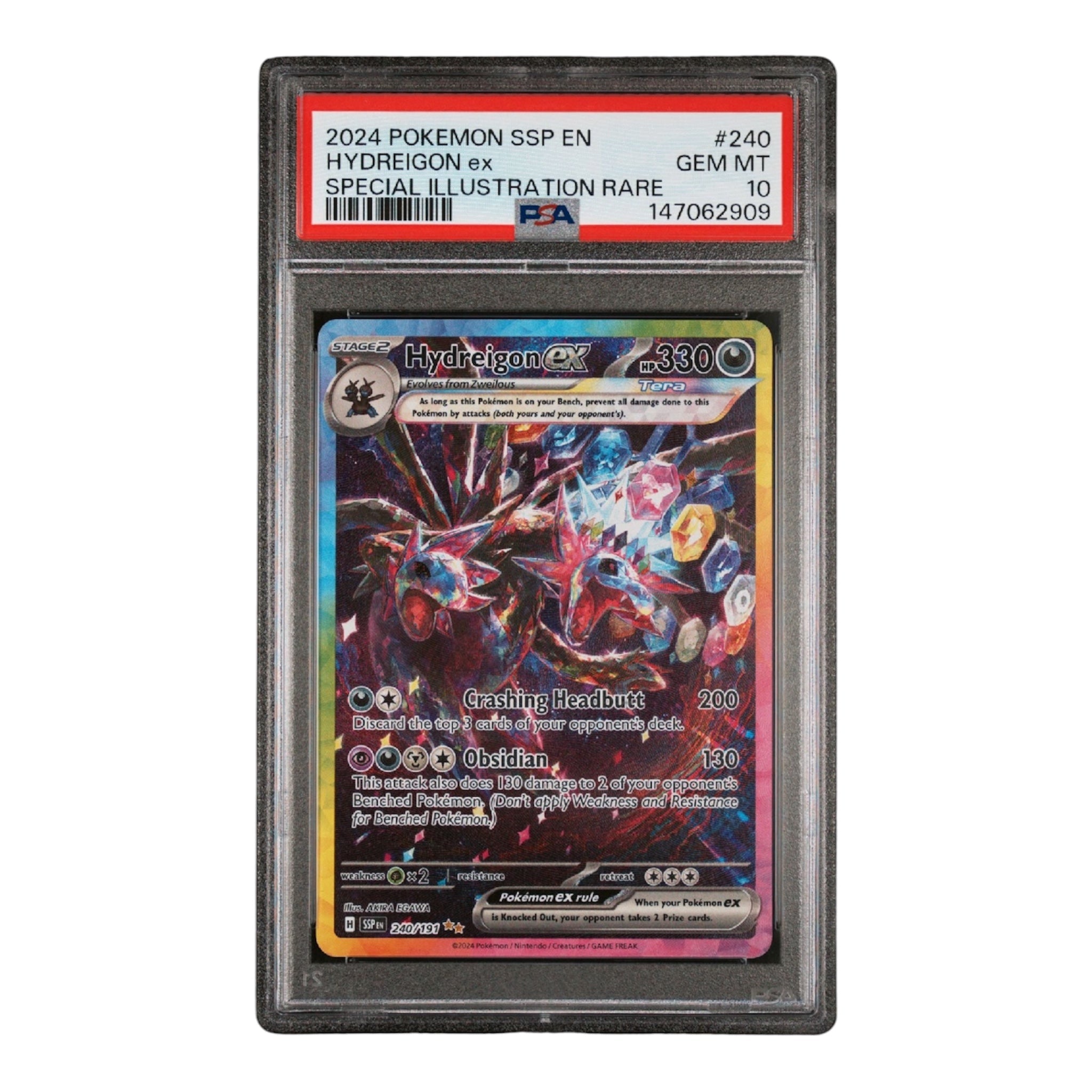 Hydreigon Ex Surging Sparks PSA 10