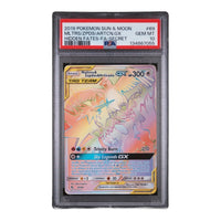 Moltres & Zapdos & Articuno GX Hidden Fates PSA 10