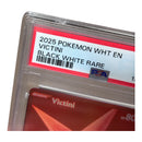 Victini #172 Black White Rare White Flare PSA 10 Minor Slab Imperfection