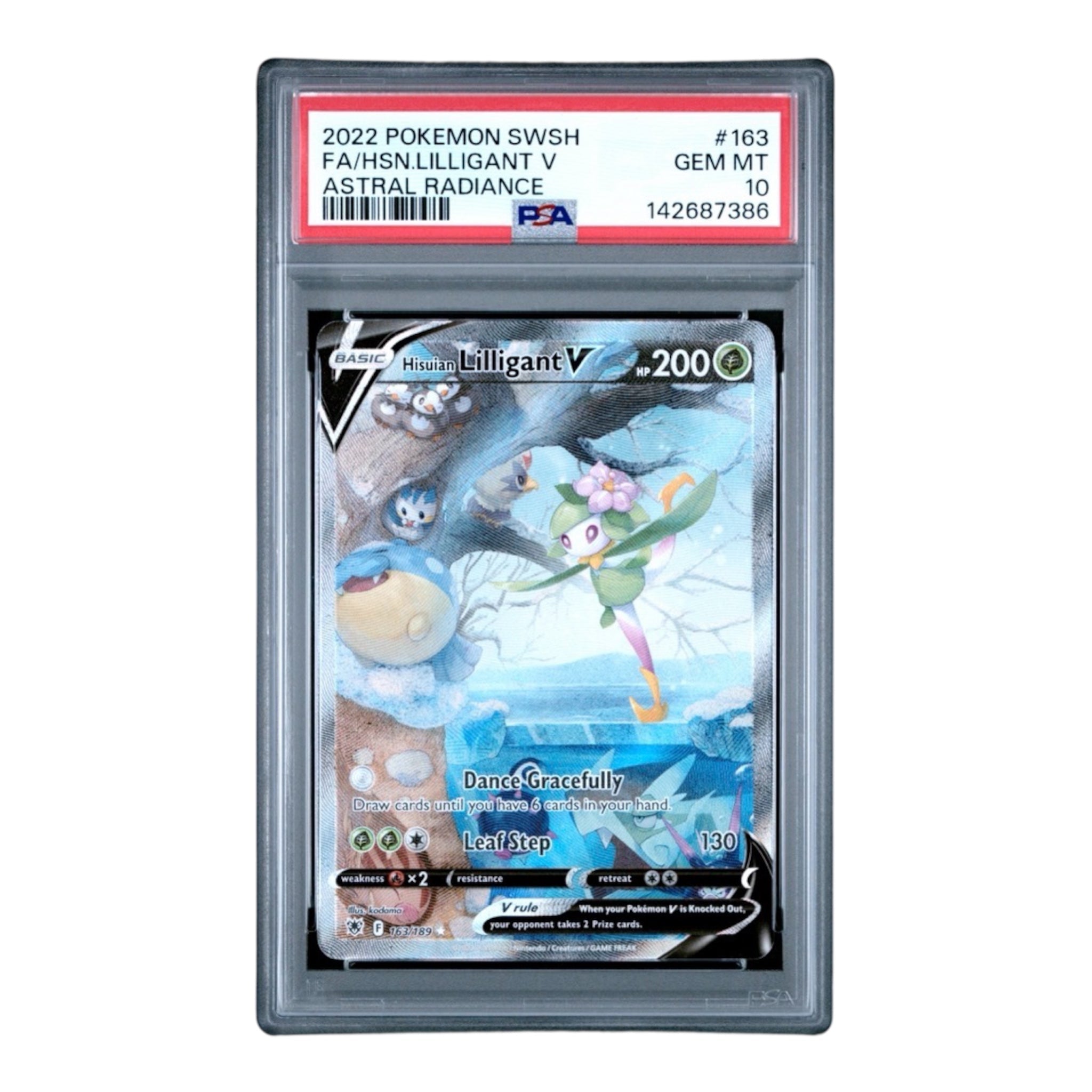 Hisuian Lilligant V PSA 10