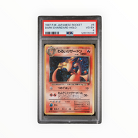Pokemon Dark Charizard Holo #6 1997 Japanese Rocket Set PSA 4 Vintage Rare