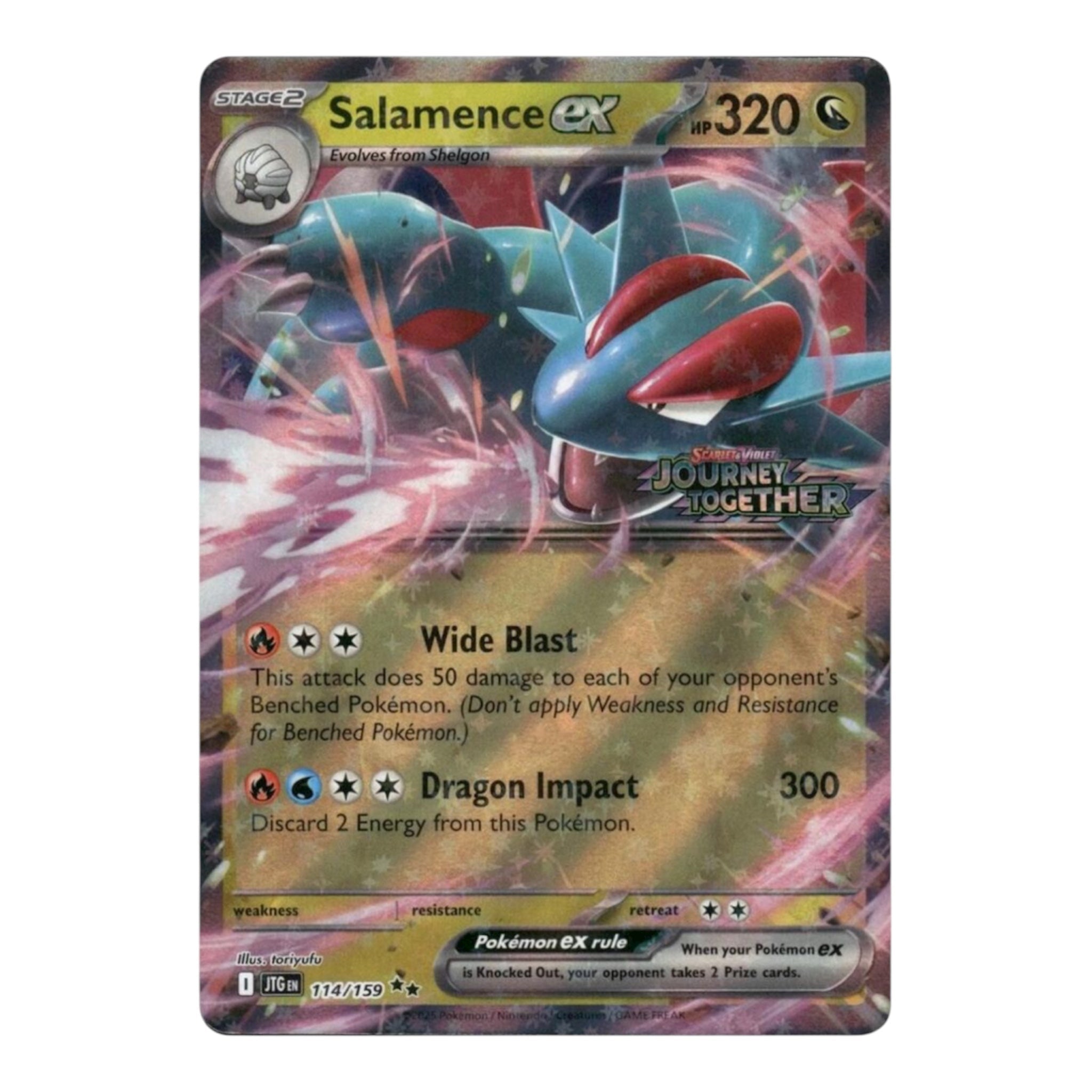 Salamance Ex 114/159 Journey Together Stamped Promo