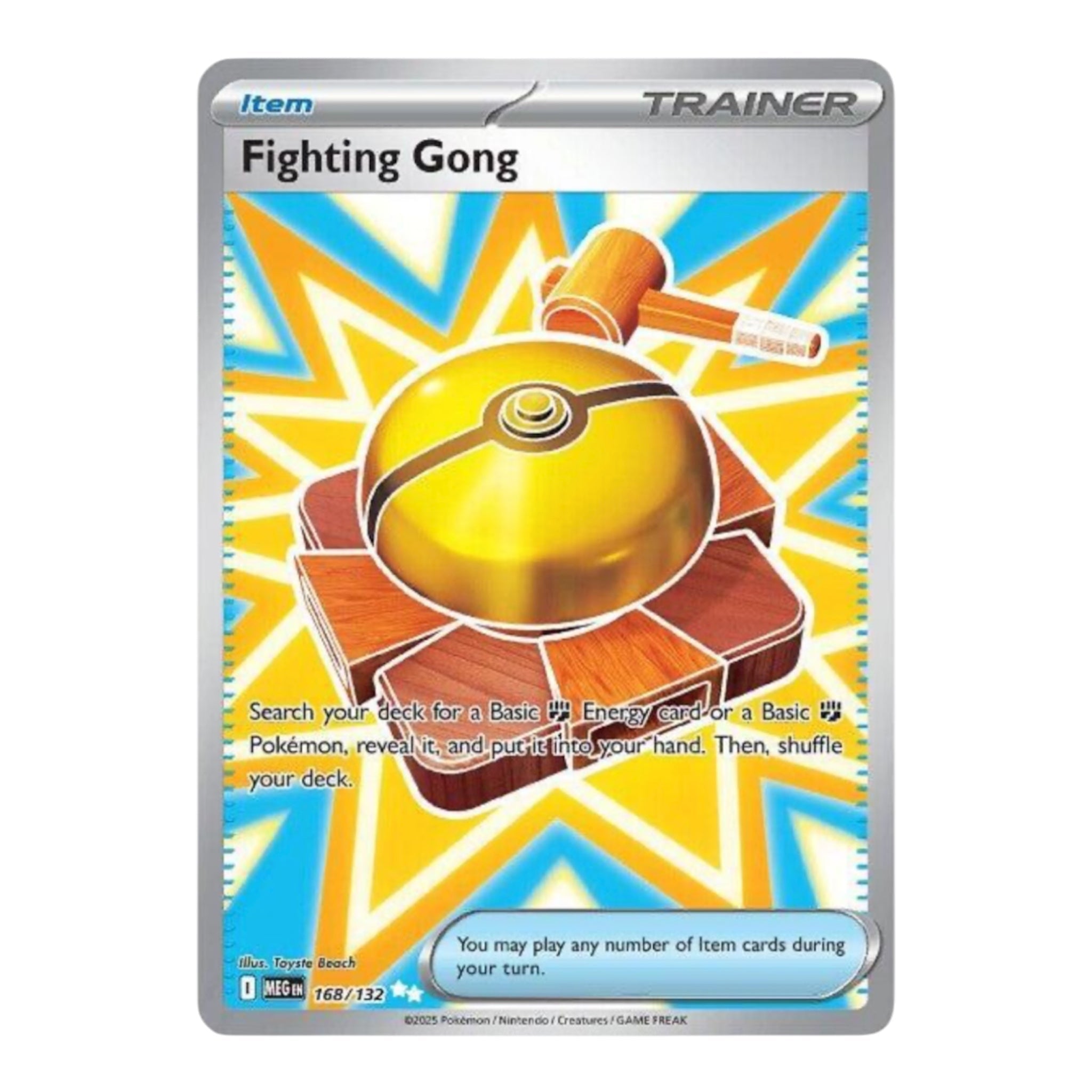 Fighting Gong 168/132 Mega Evolution – OV Games LLC