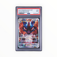 Pokemon Lucario VSTAR #291 Full Art Crown Zenith ETB Promo PSA 9 Mint