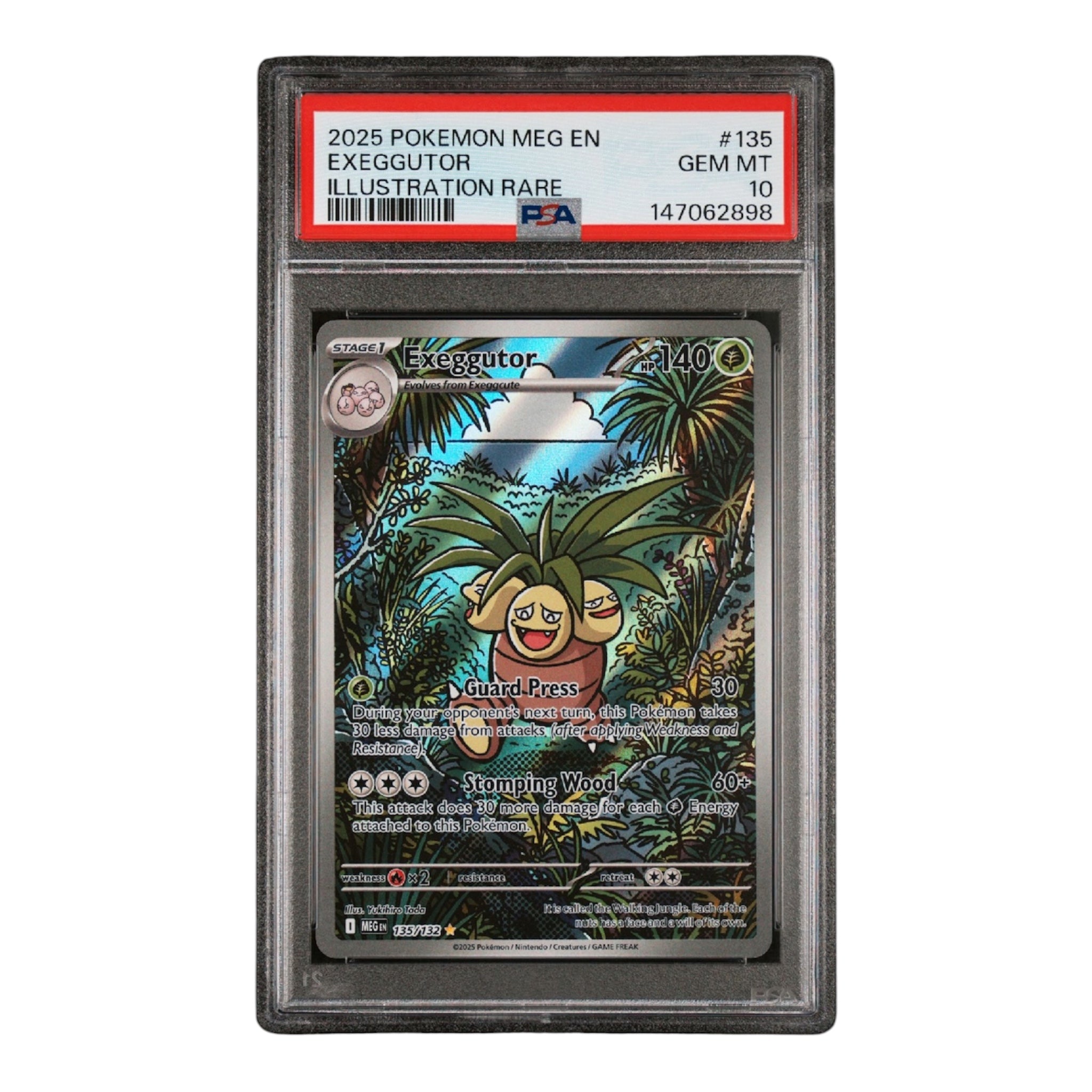 Exeggutor Mega Evolution PSA 10