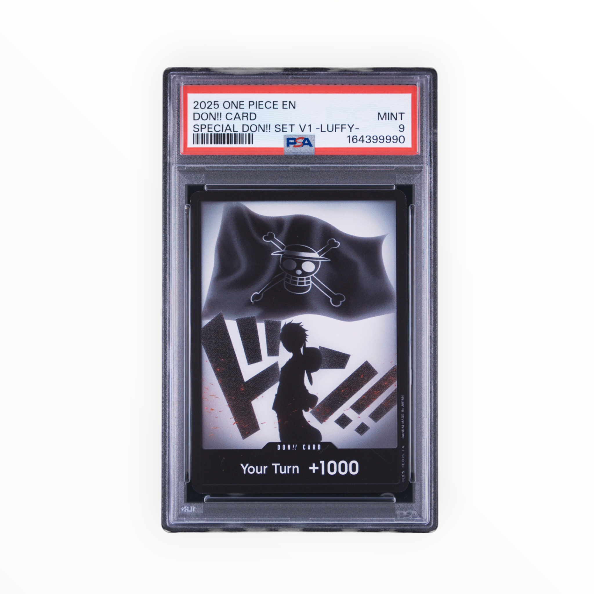 One Piece Luffy Don!! Card 2025 Special Set Vol.1 Promo PSA 9 Graded Mint