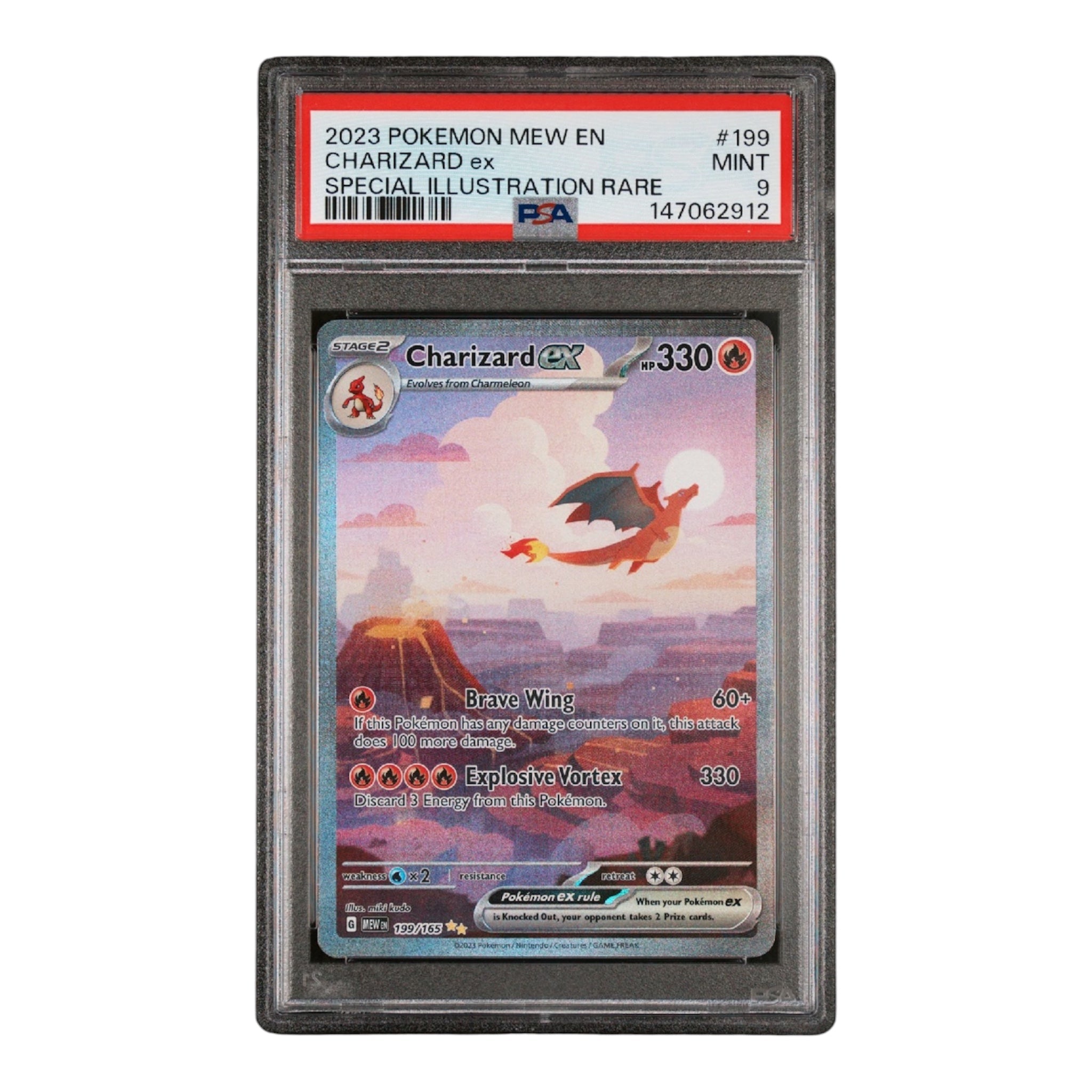 Charizard Ex 151 PSA 9