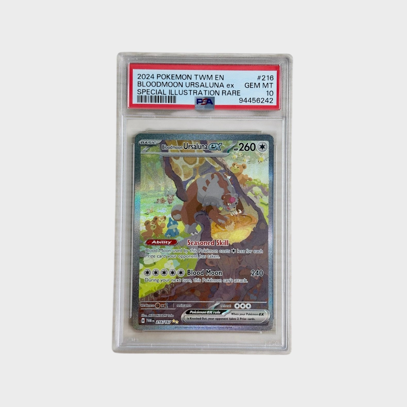 Bloodmoon Ursaluna Twilight Masquerade PSA 10