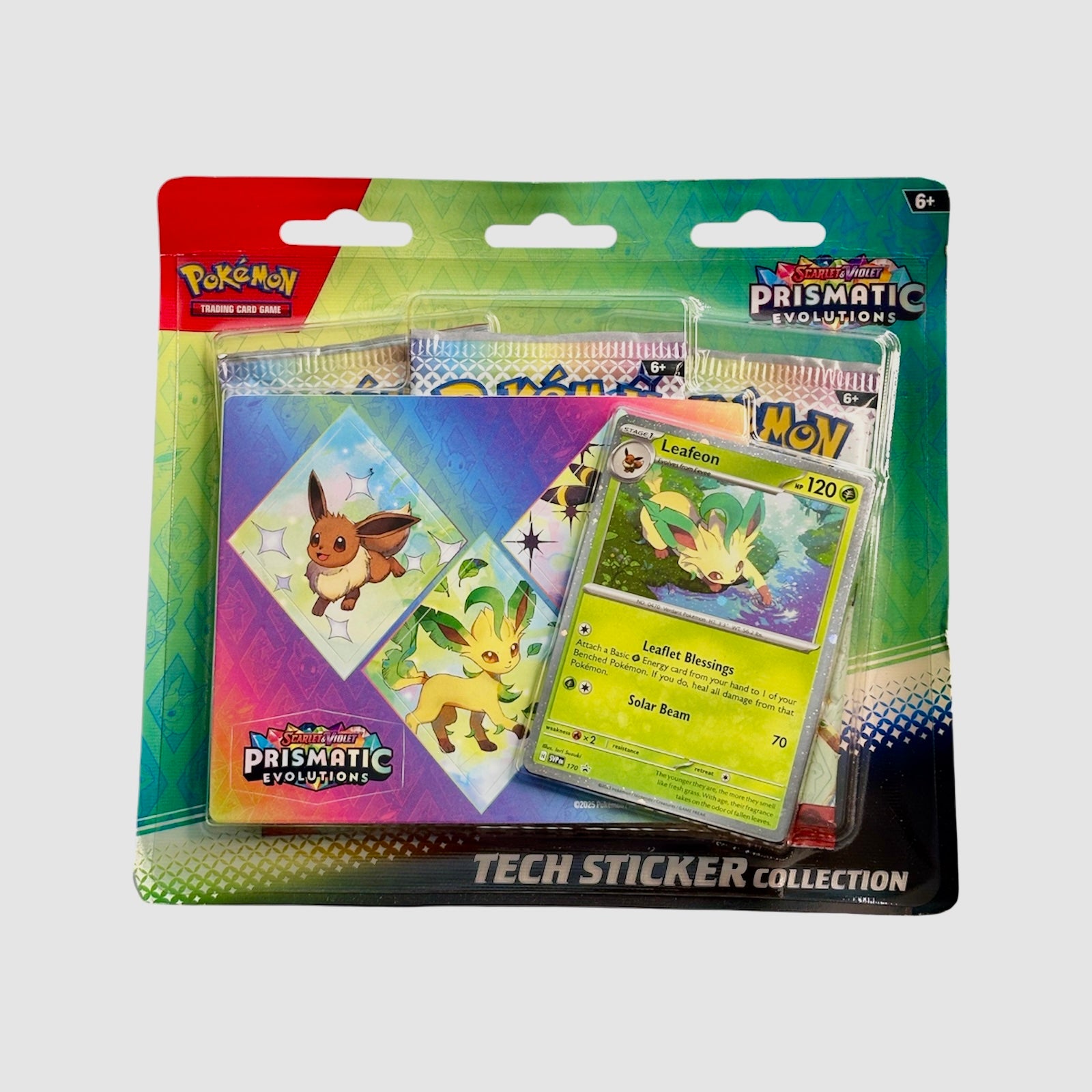 Prismatic Evolutions Tech Sticker Collection