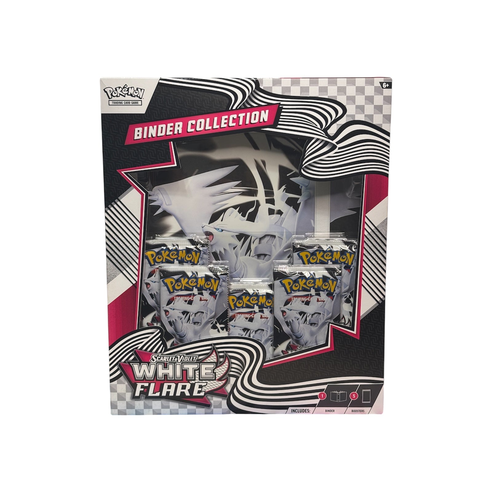 White Flare Binder Collection