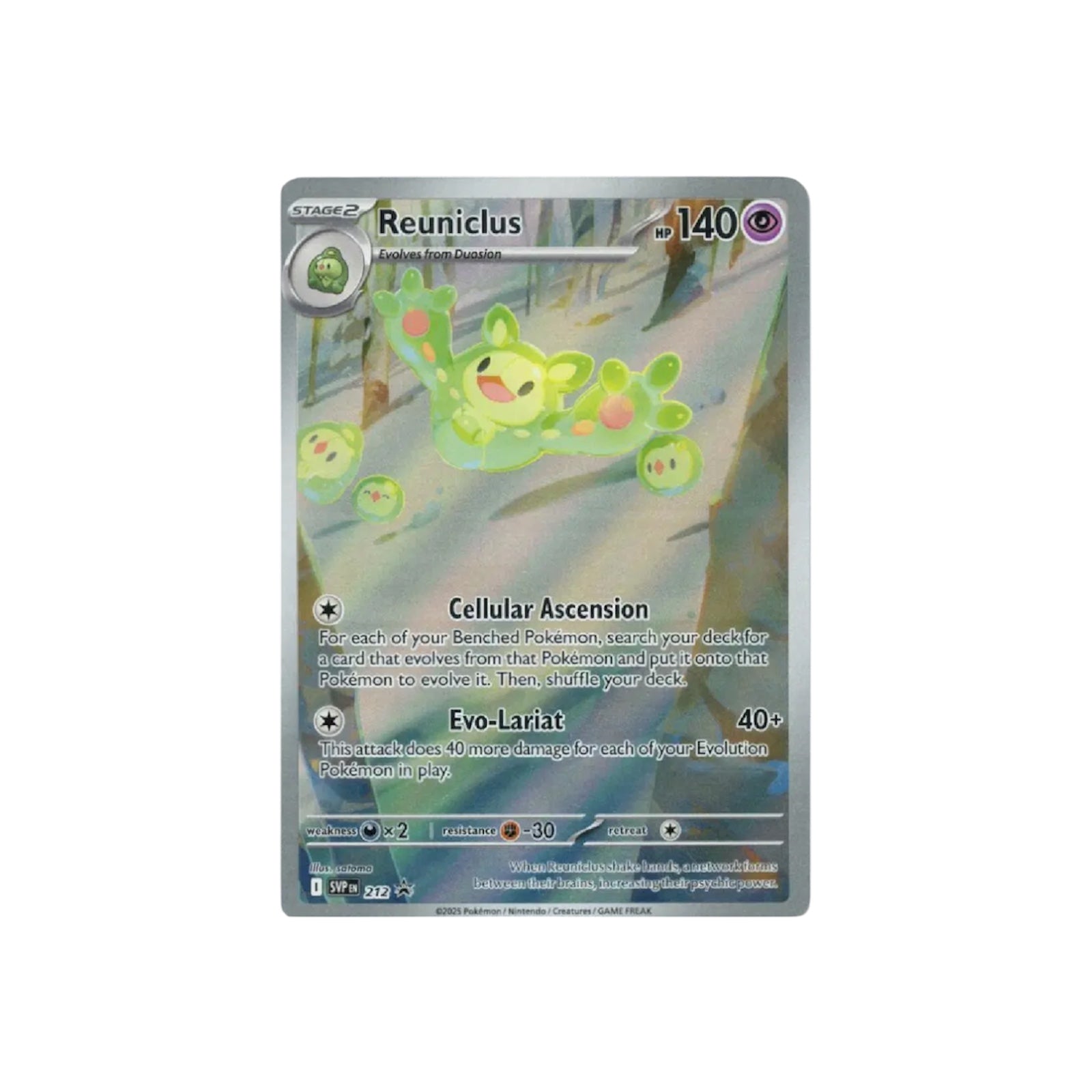 Reuniclus Black Star Promo 212