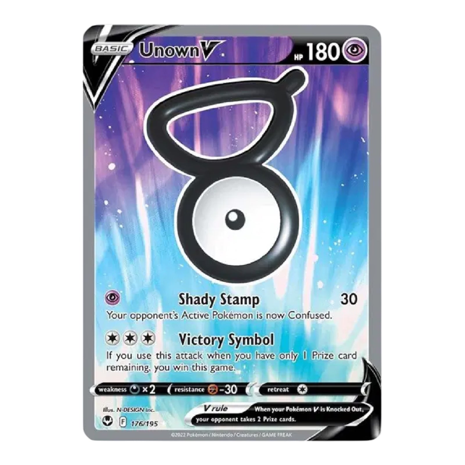 Unown V 176/195