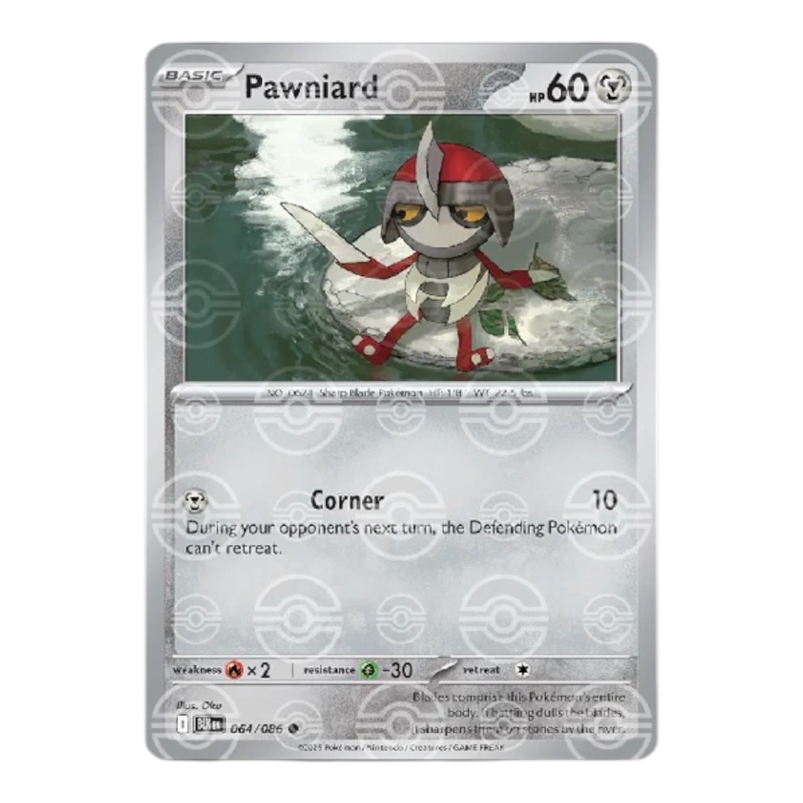 Pawniard 064/086 Poke Ball Pattern
