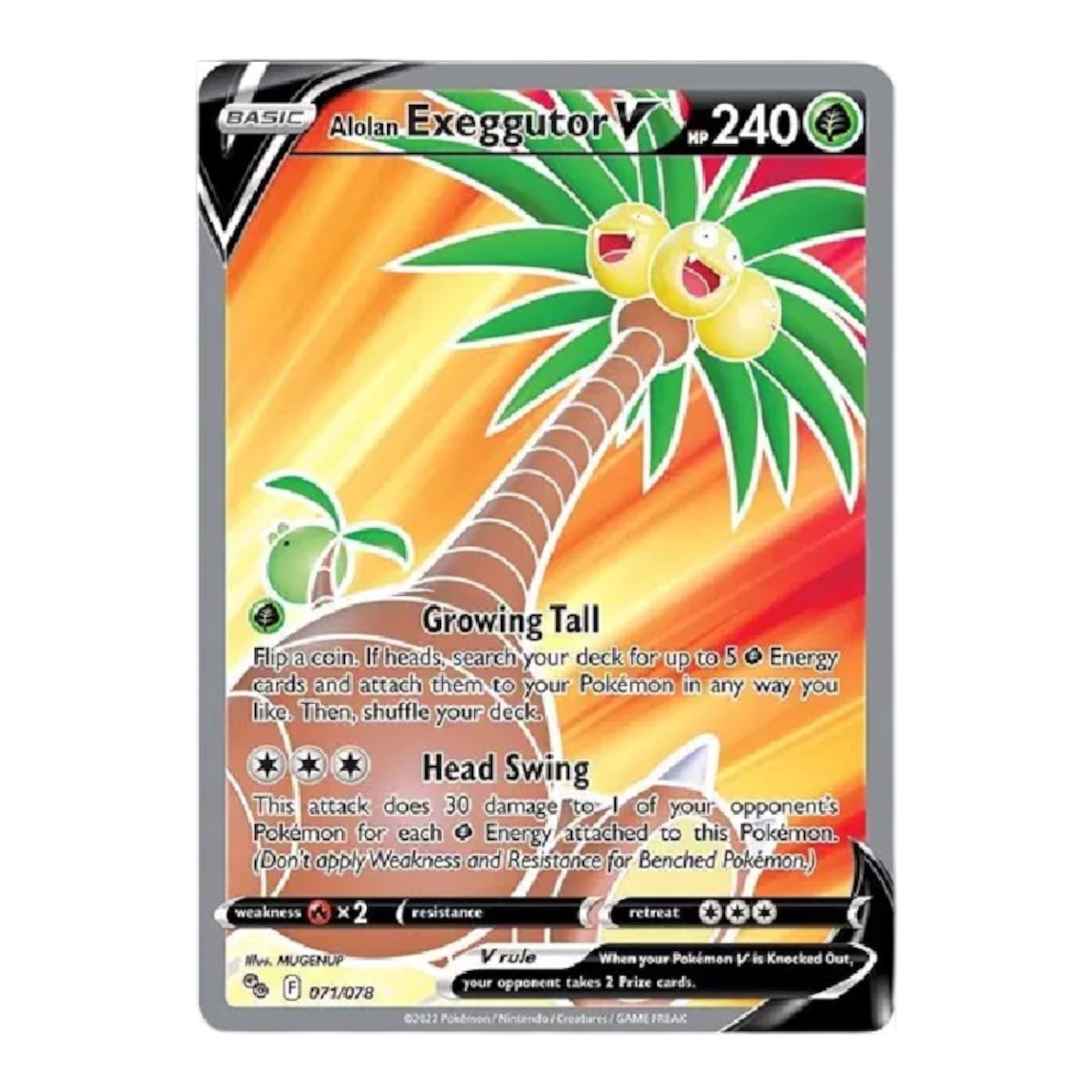 Alolan Exeggutor V 071/078