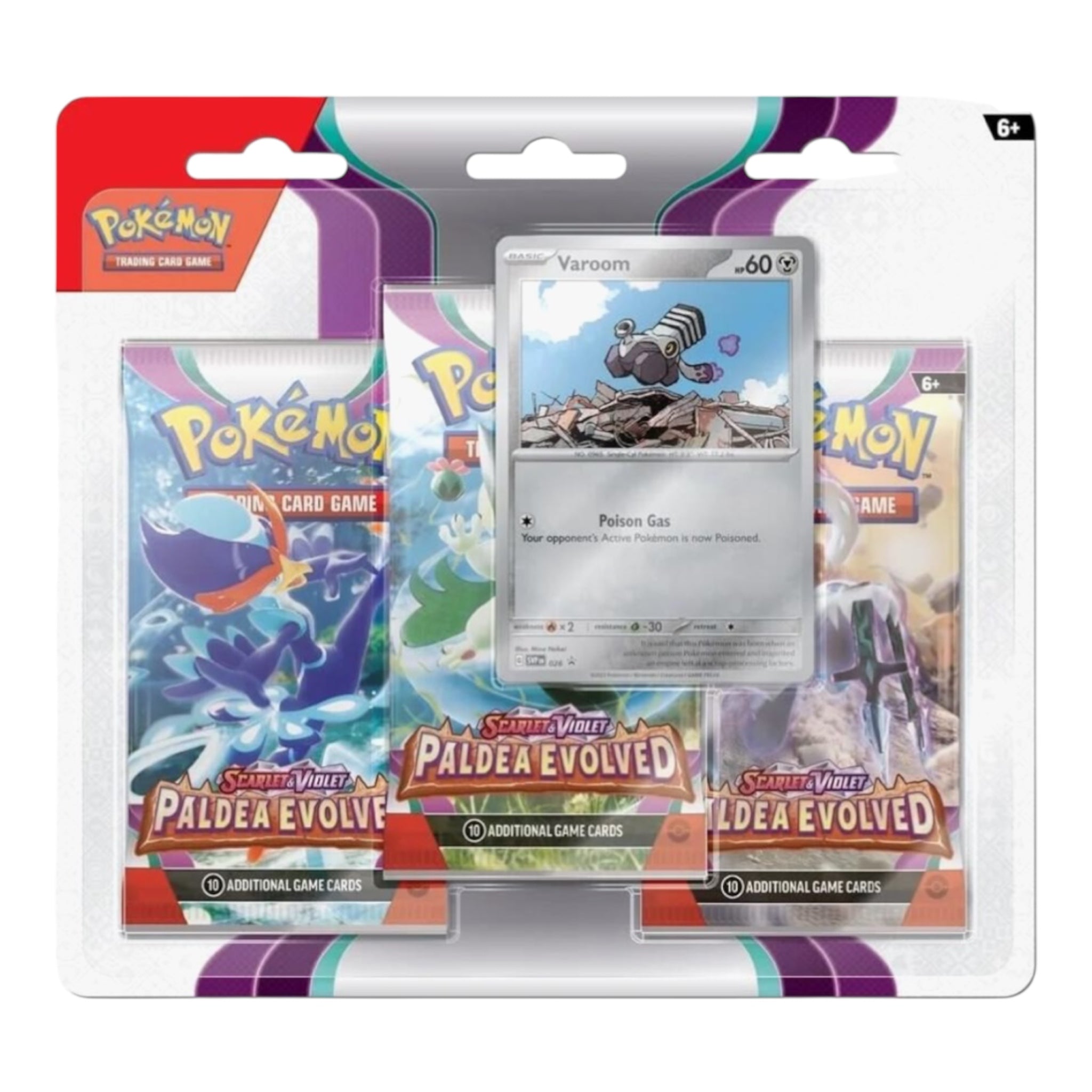 Paldea Evolved 3 Pack Blister