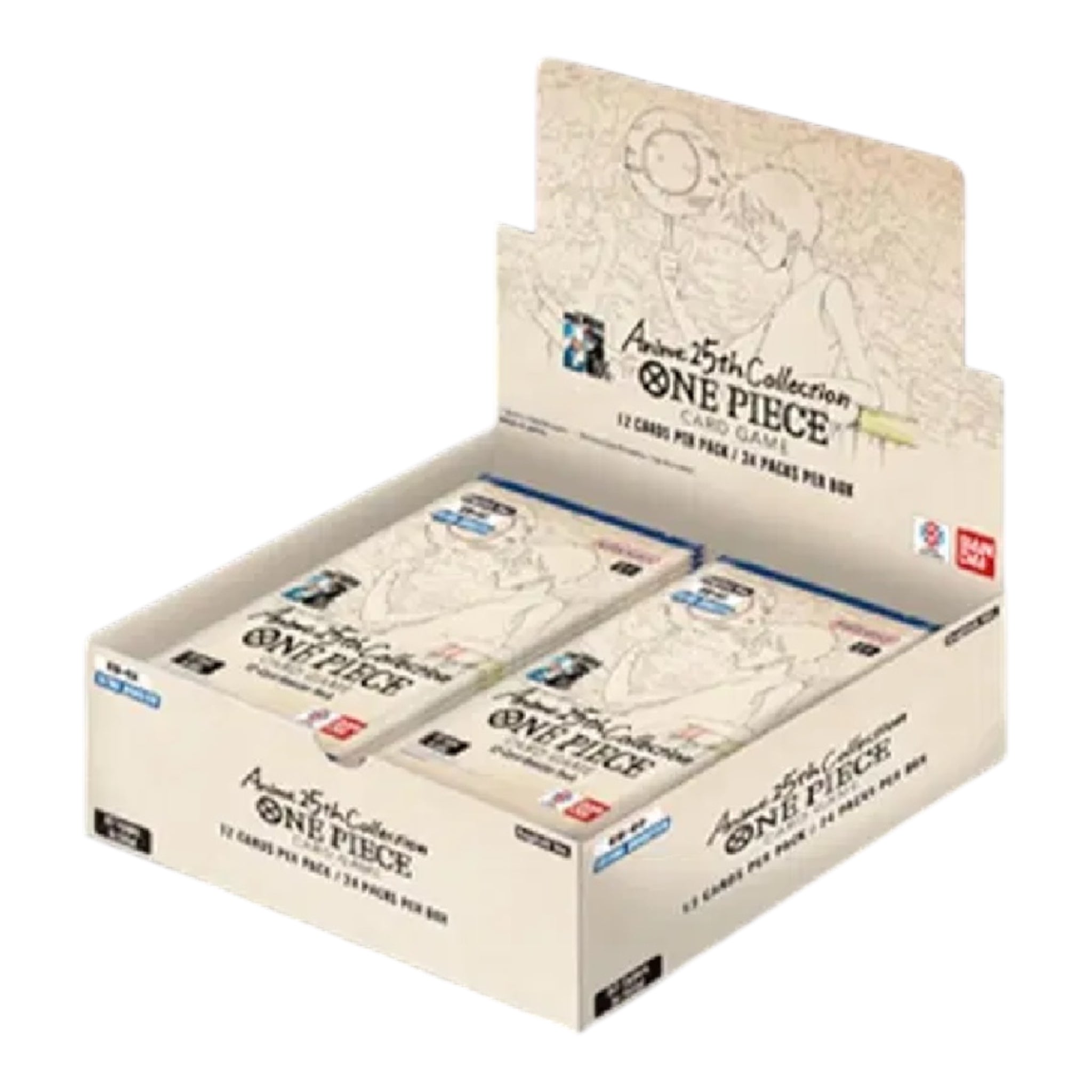 One Piece Extra Booster: Anime 25th Collection Box