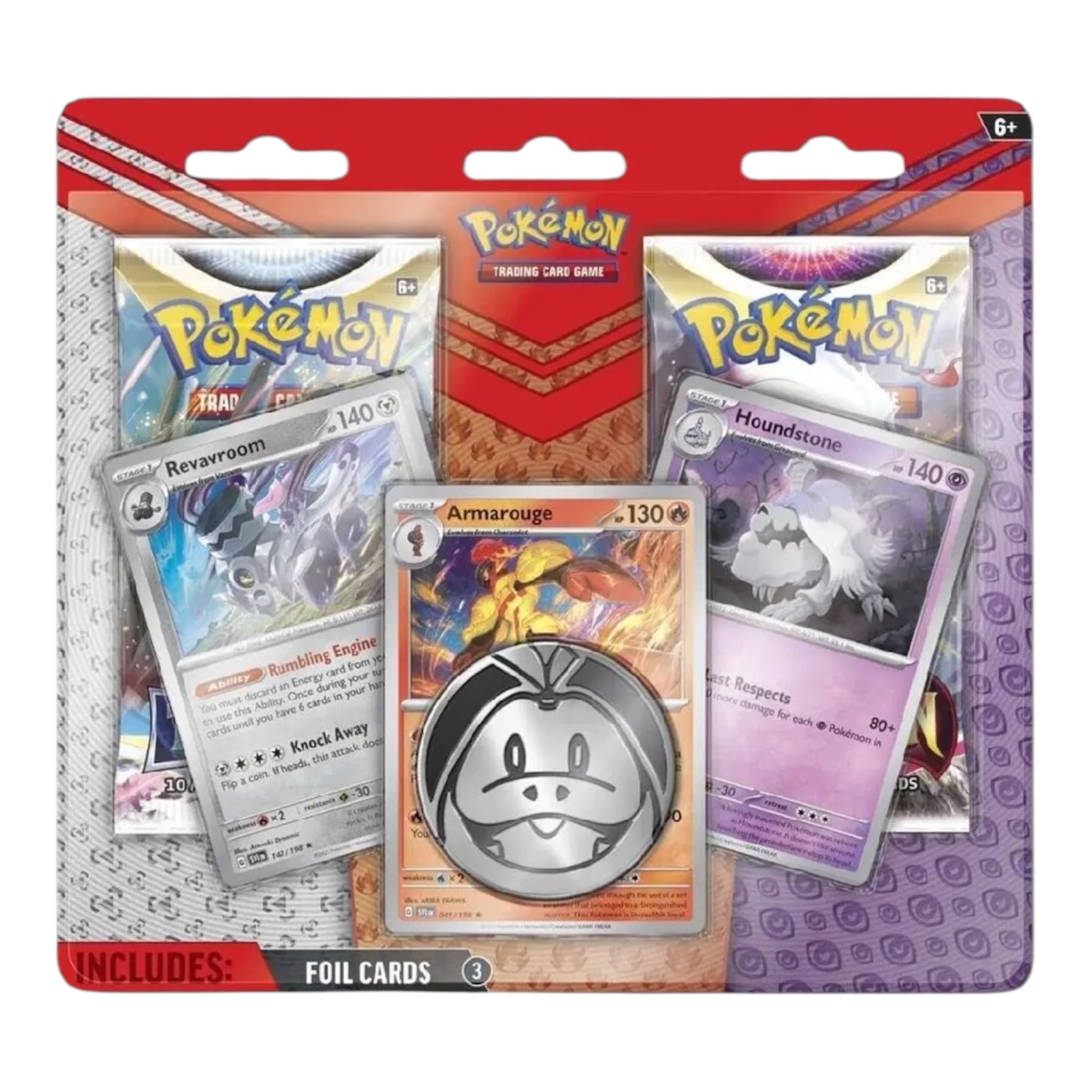 Enhanced 2 Pack Blister (Armarouge Revaroom & Houndstone)