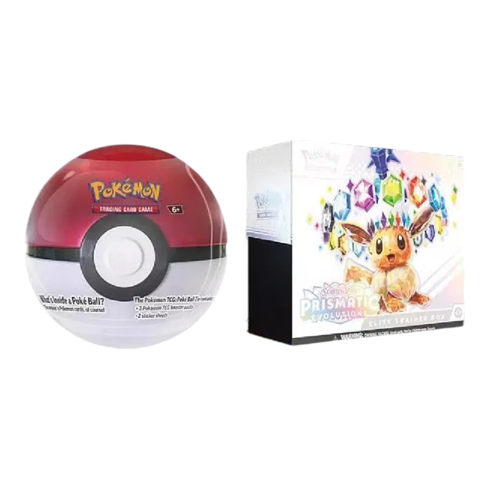 Sam's Club Prismatic Evolutions ETB & Pokeball