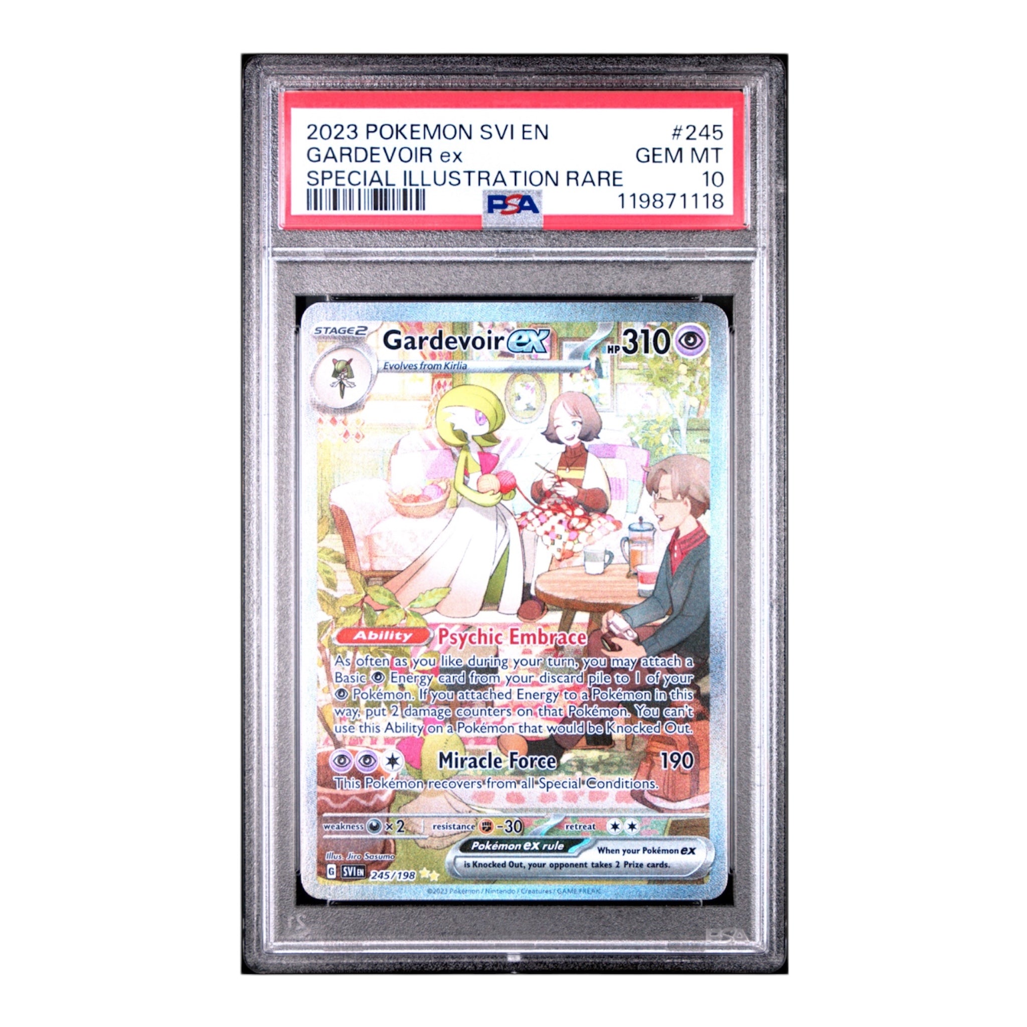 Gardevoir Ex Scarlet & Violet Base PSA 10