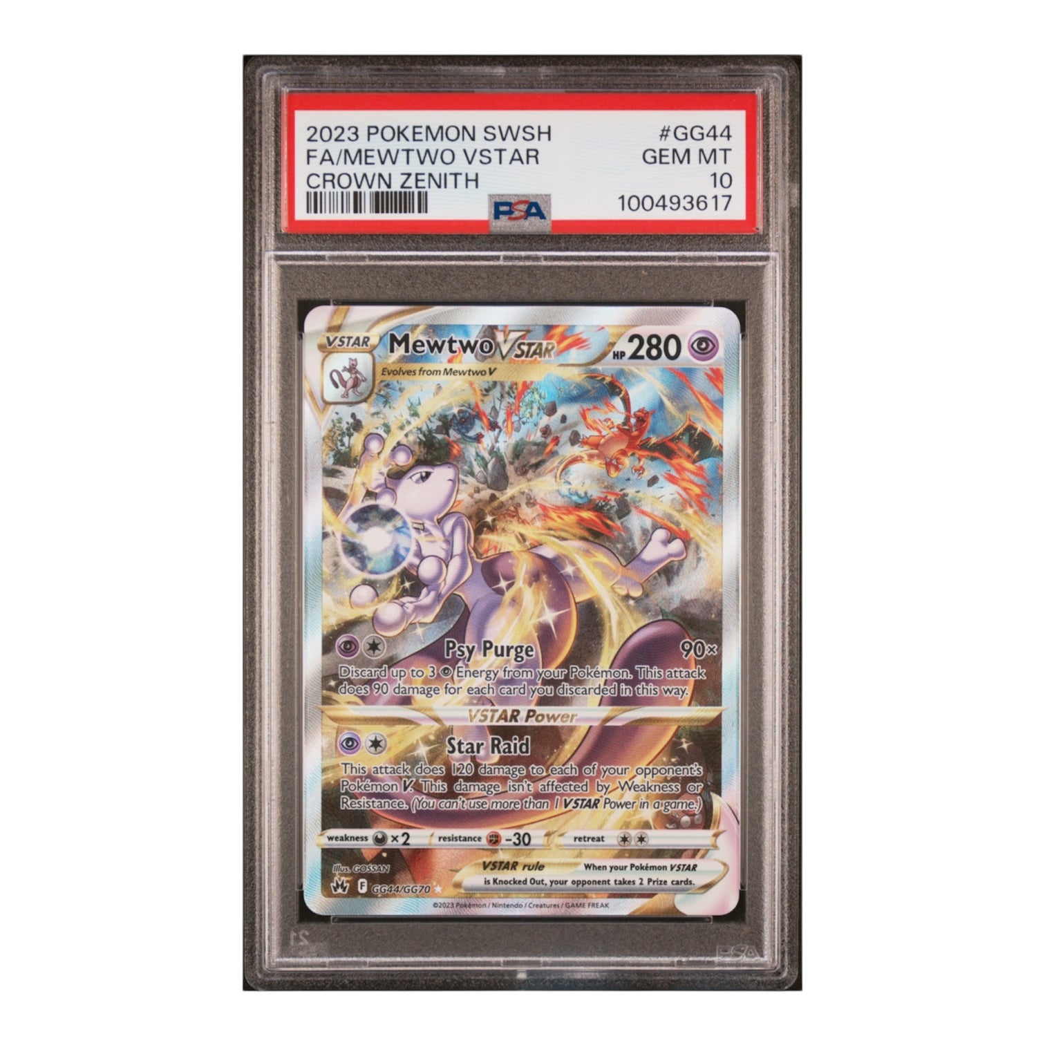 Mewtwo VSTAR Crown Zenith